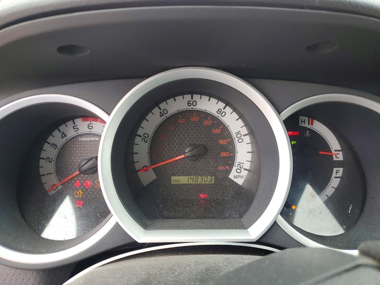 2013 Toyota Tacoma V6 Red vin: 5TFUU4EN6DX062436
