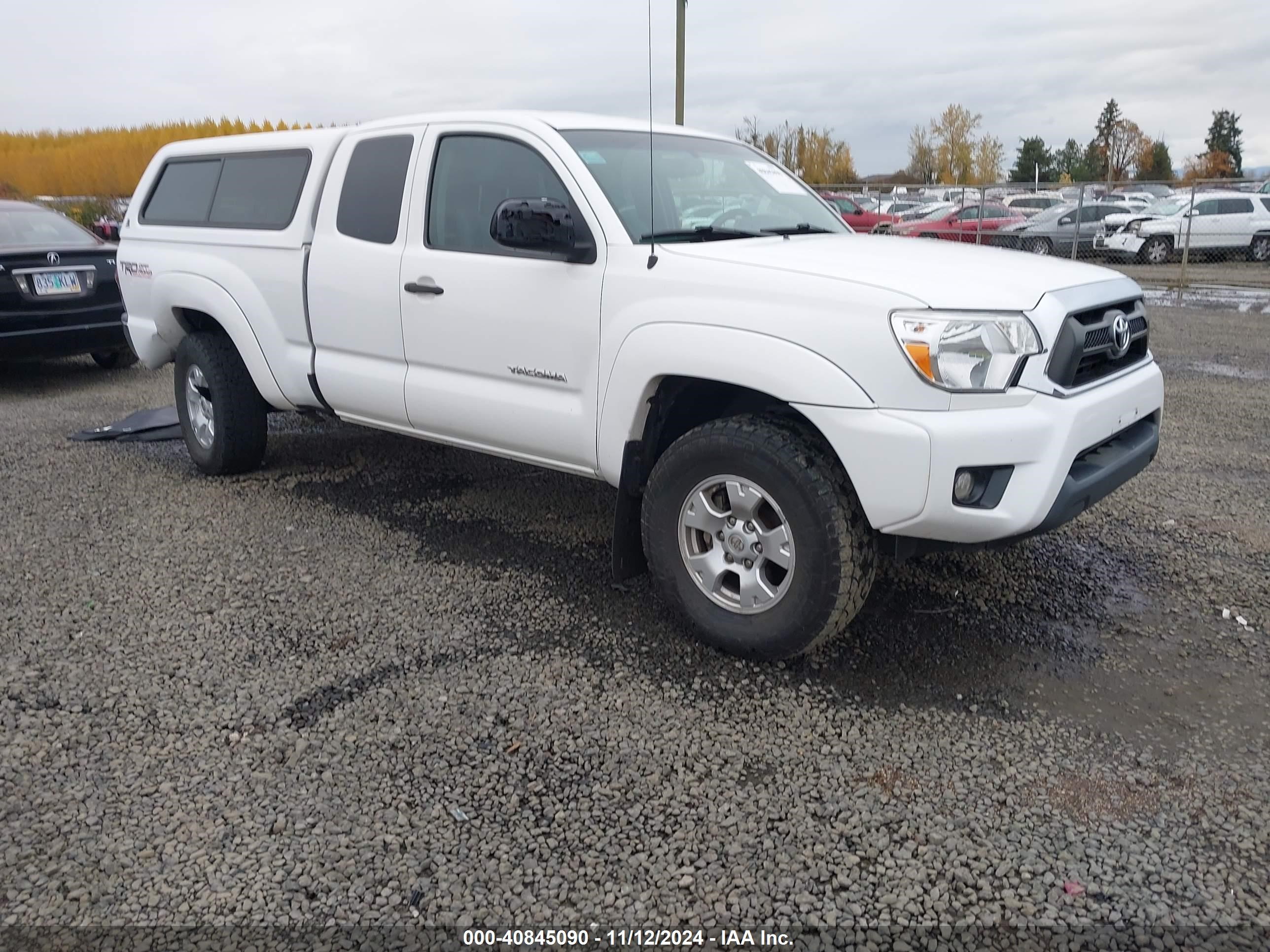 Price & History 2013 Toyota Tacoma 4.0l V6 Fi Dohc 24v Nf4 vin