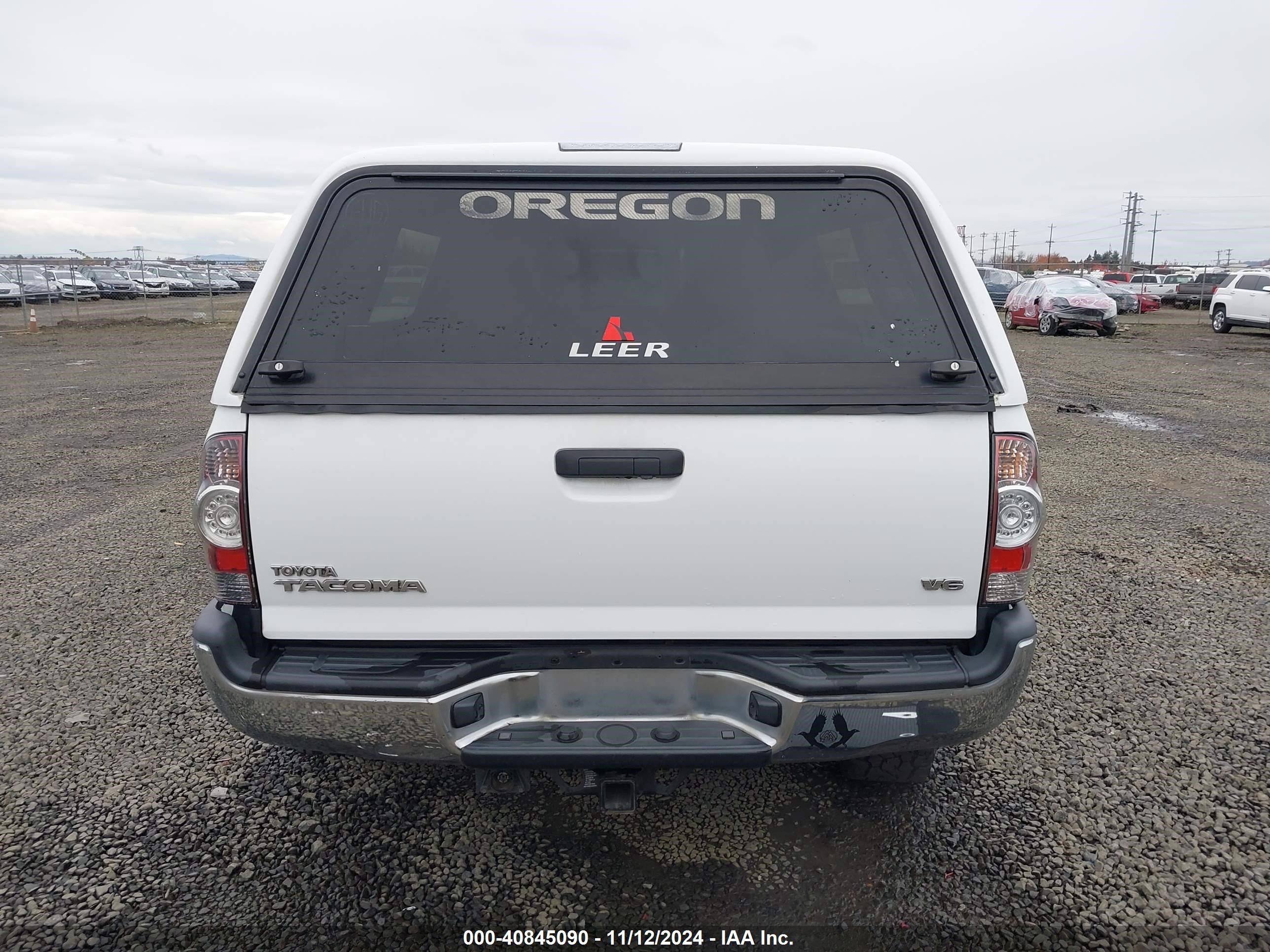 Price & History 2013 Toyota Tacoma 4.0l V6 Fi Dohc 24v Nf4 vin