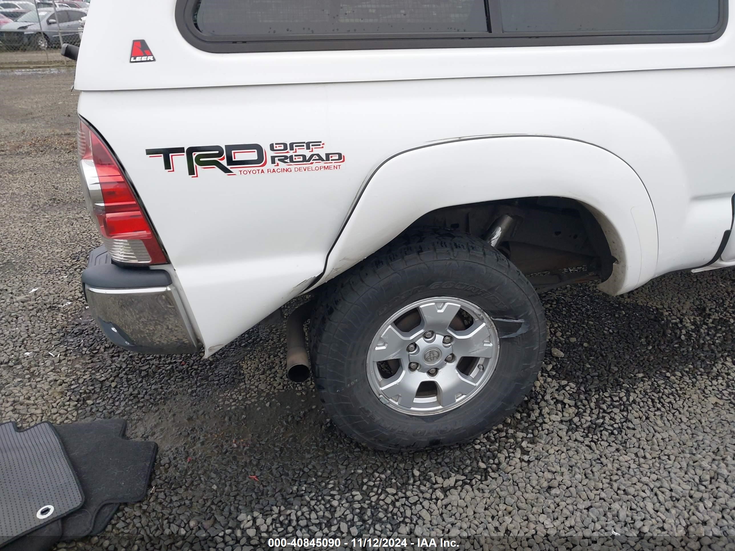 Price & History 2013 Toyota Tacoma 4.0l V6 Fi Dohc 24v Nf4 vin