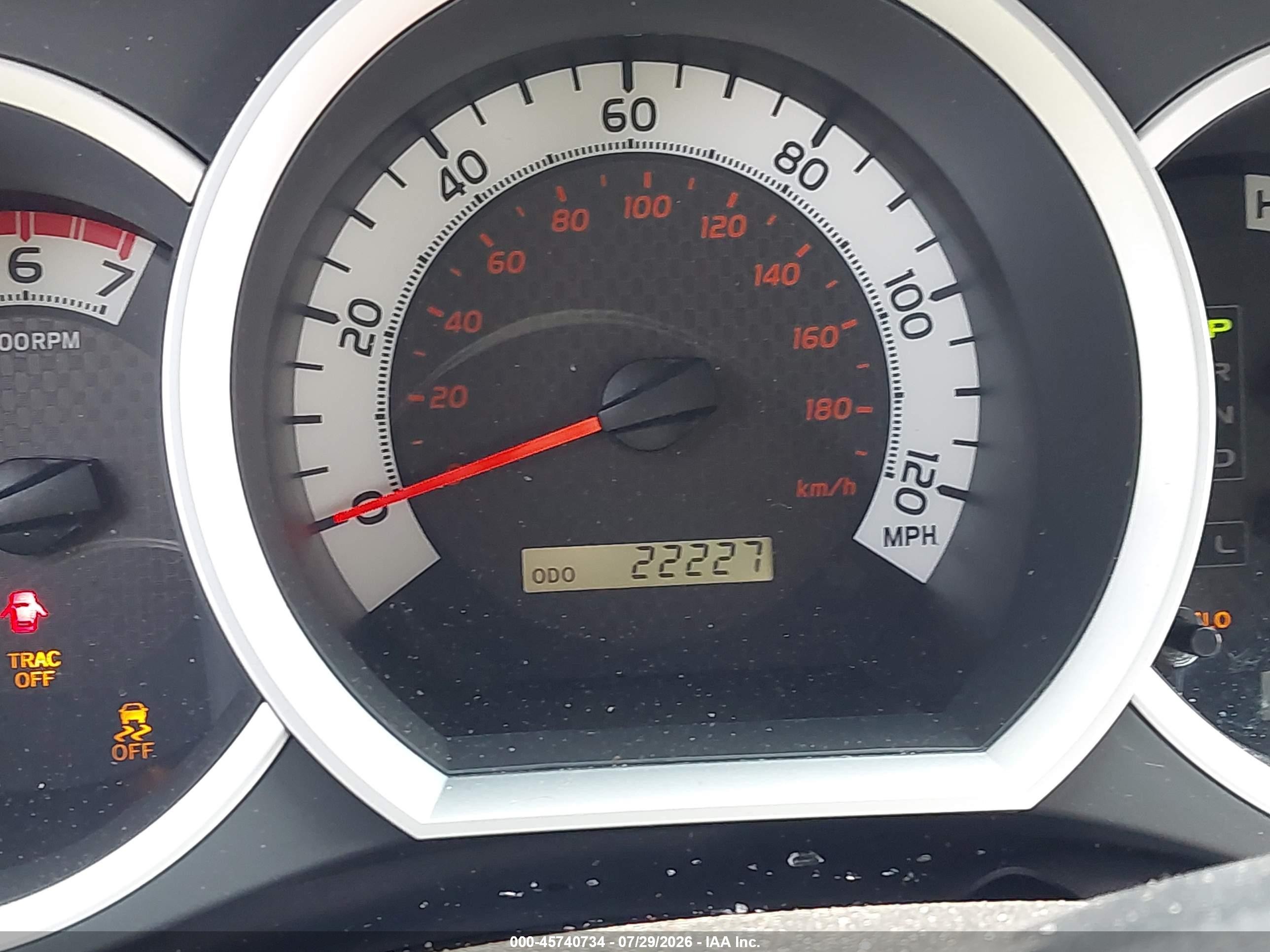 2014 Toyota Tacoma Base V6 Gray vin: 5TFUU4EN6EX107358