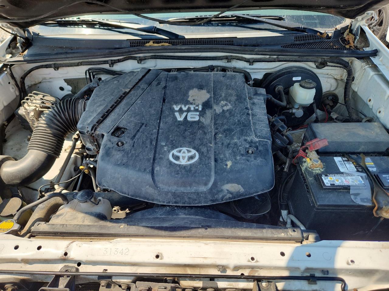 2011 Toyota Tacoma V6 Белый vin: 5TFUU4EN7BX005191