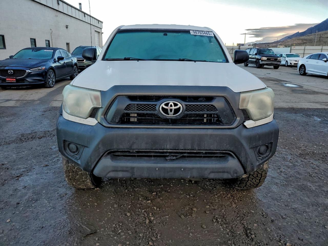 2012 Toyota Tacoma White vin: 5TFUU4EN7CX036832