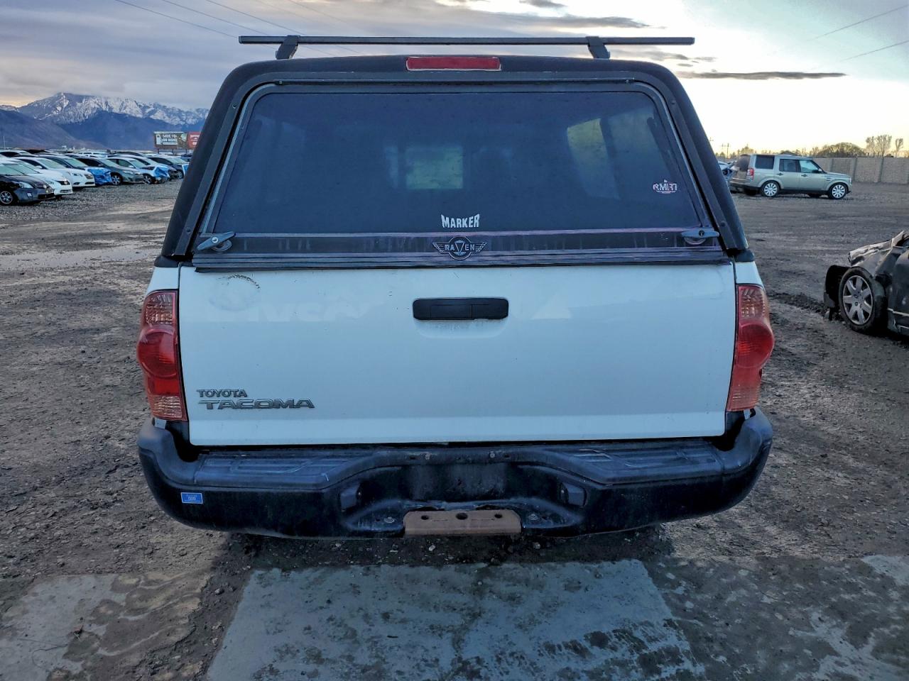 2012 Toyota Tacoma White vin: 5TFUU4EN7CX036832