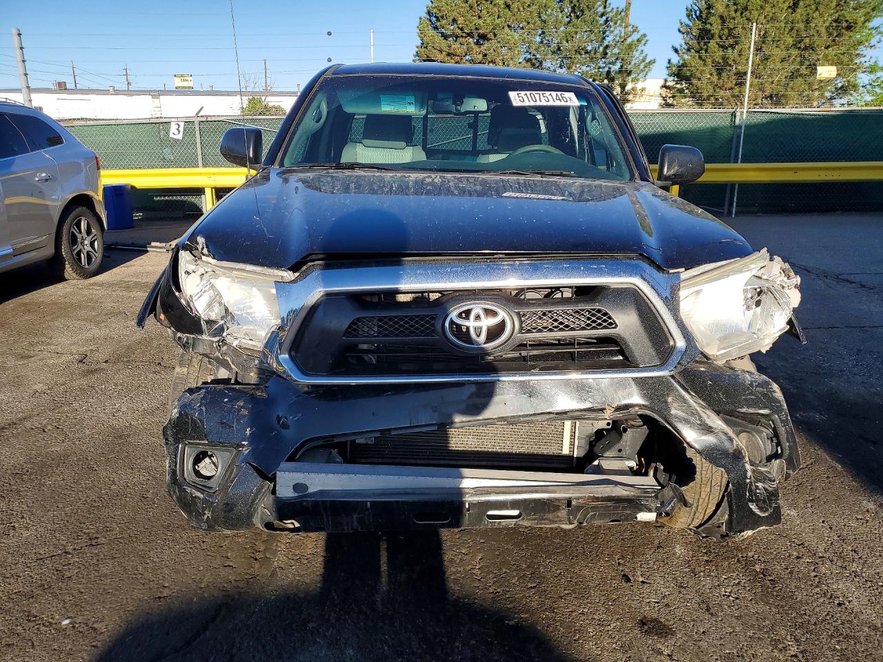 2013 Toyota Tacoma V6 Black vin: 5TFUU4EN7DX065717