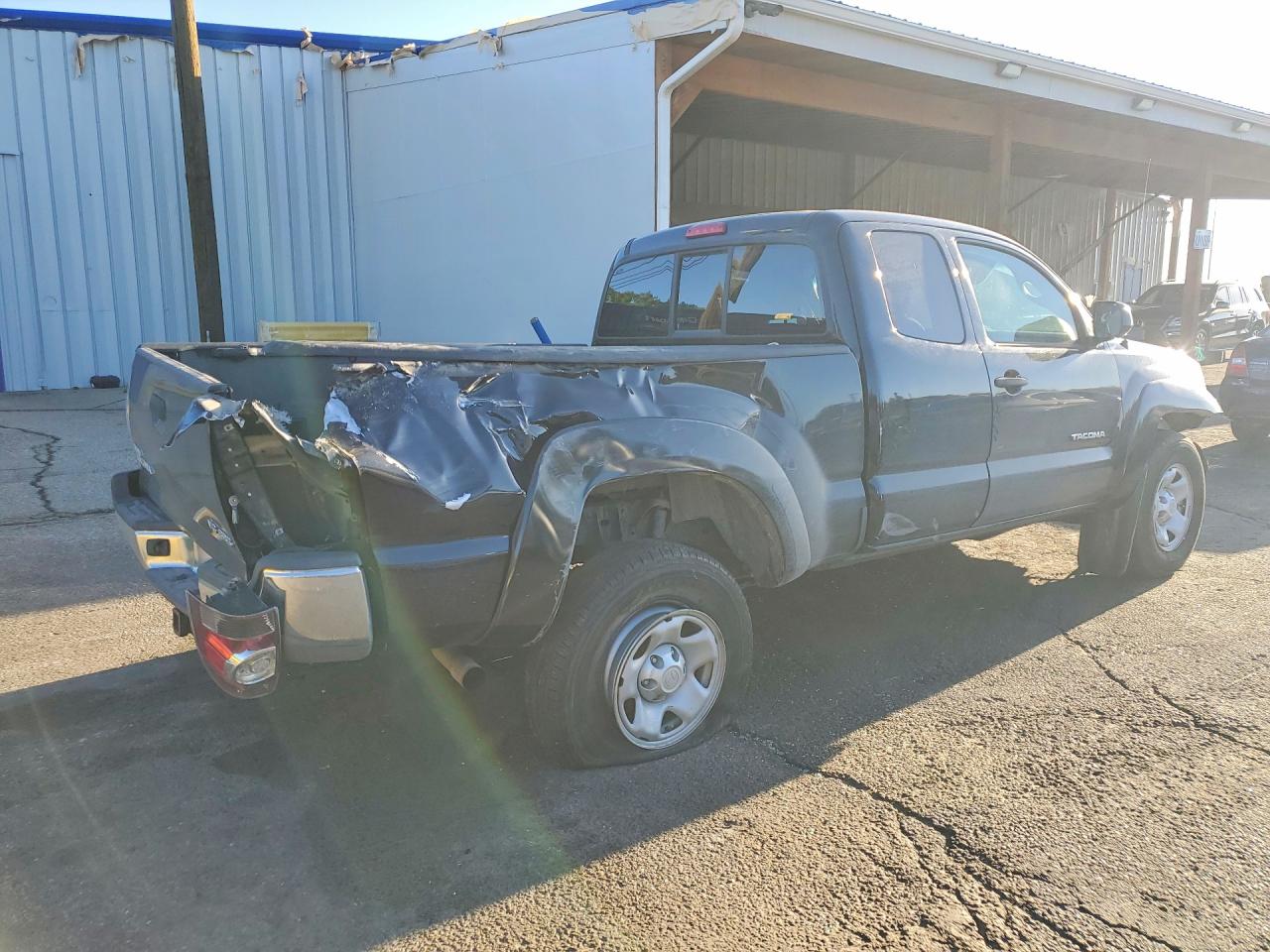 2013 Toyota Tacoma V6 Black vin: 5TFUU4EN7DX065717