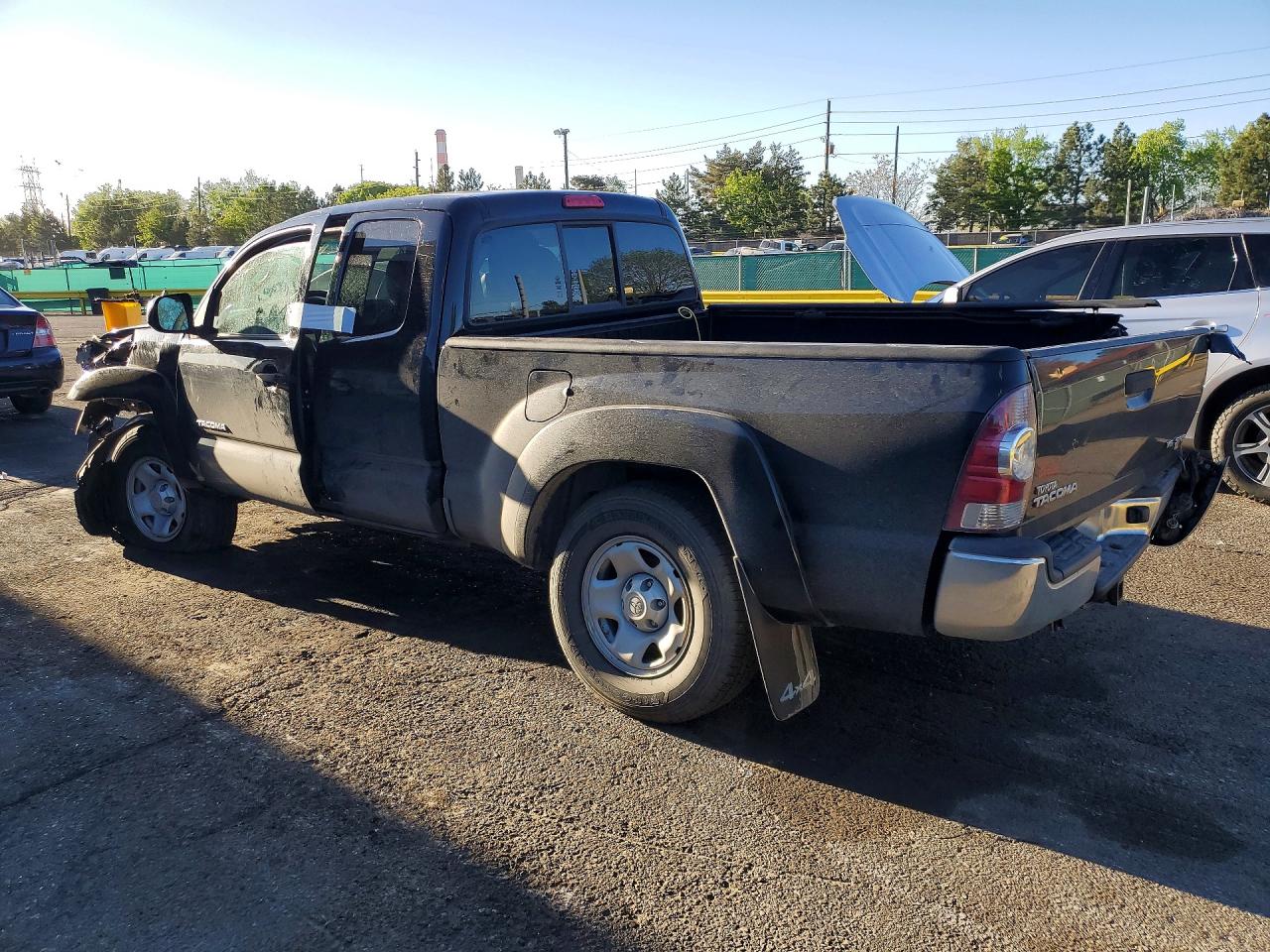 2013 Toyota Tacoma V6 Black vin: 5TFUU4EN7DX065717