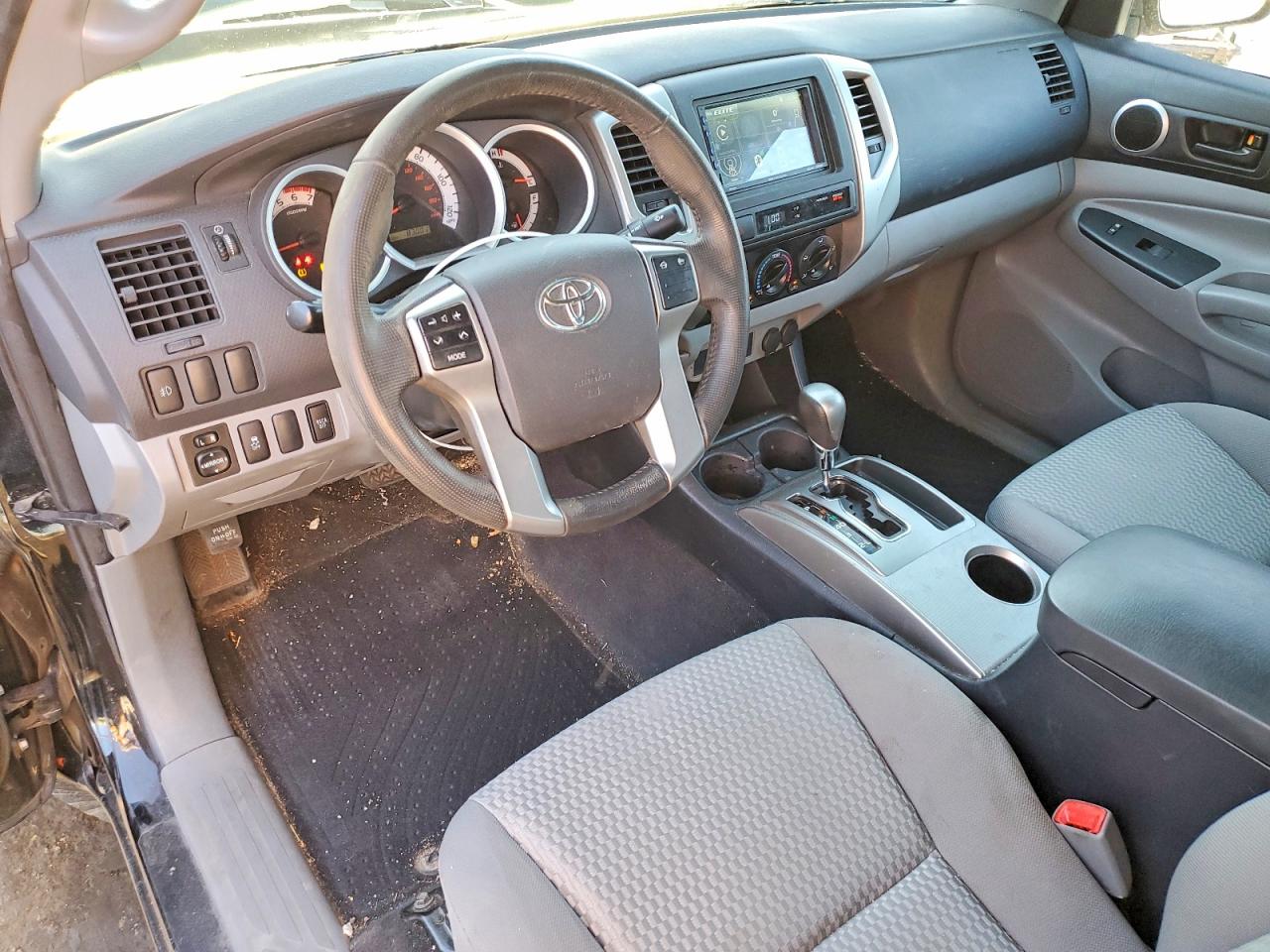 2013 Toyota Tacoma V6 Black vin: 5TFUU4EN7DX065717