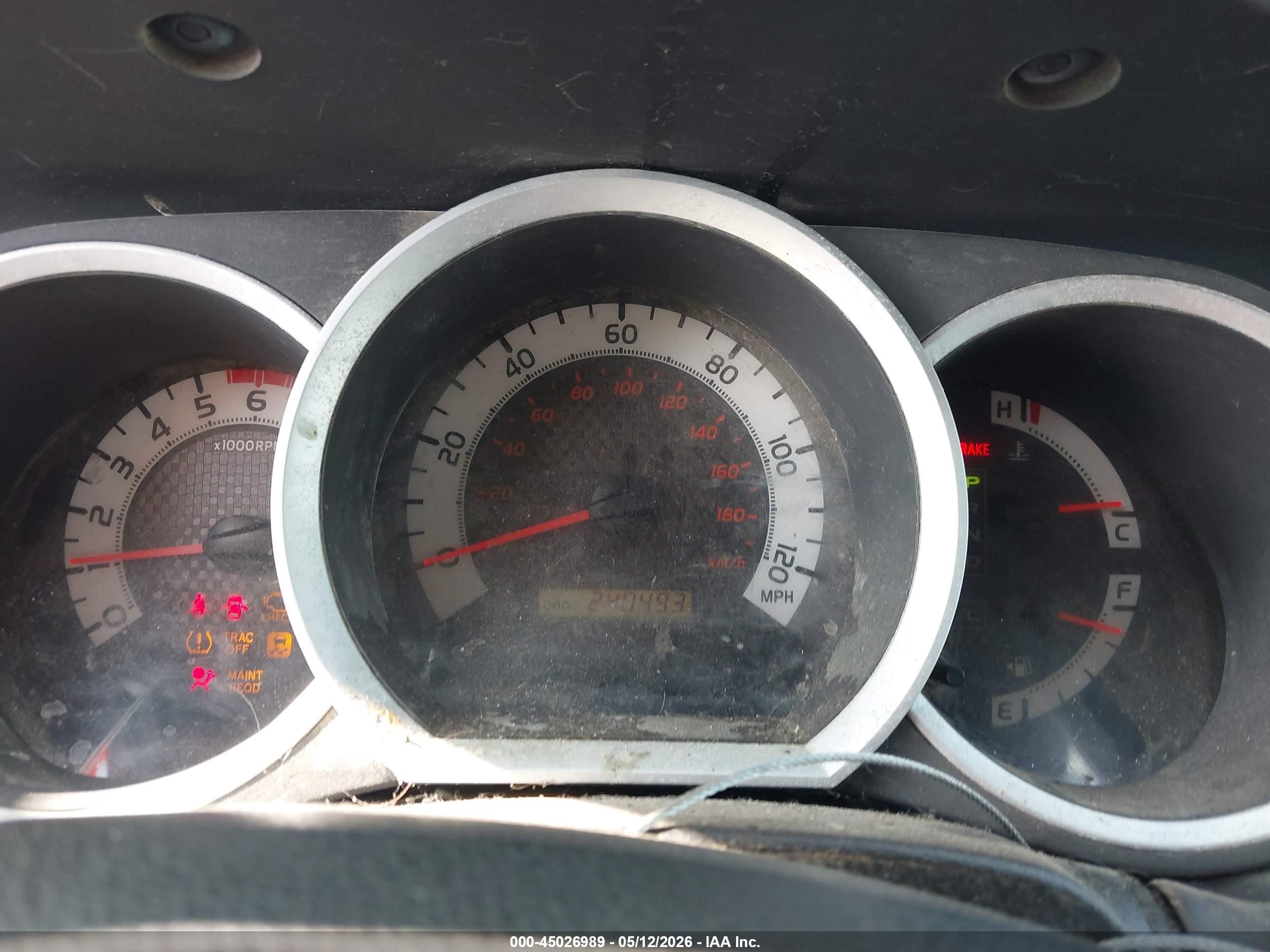 2014 Toyota Tacoma Base V6 White vin: 5TFUU4EN7EX090425