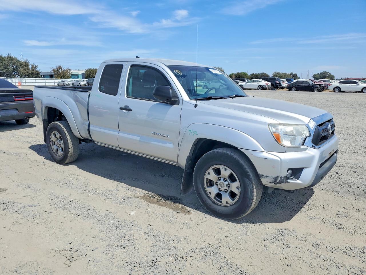 2012 Toyota Tacoma V6 Silver vin: 5TFUU4EN8CX037892