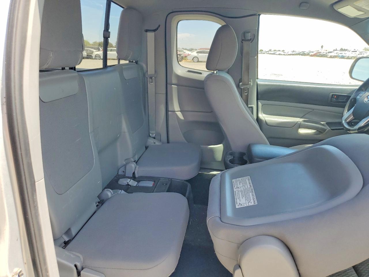 2012 Toyota Tacoma V6 Silver vin: 5TFUU4EN8CX037892
