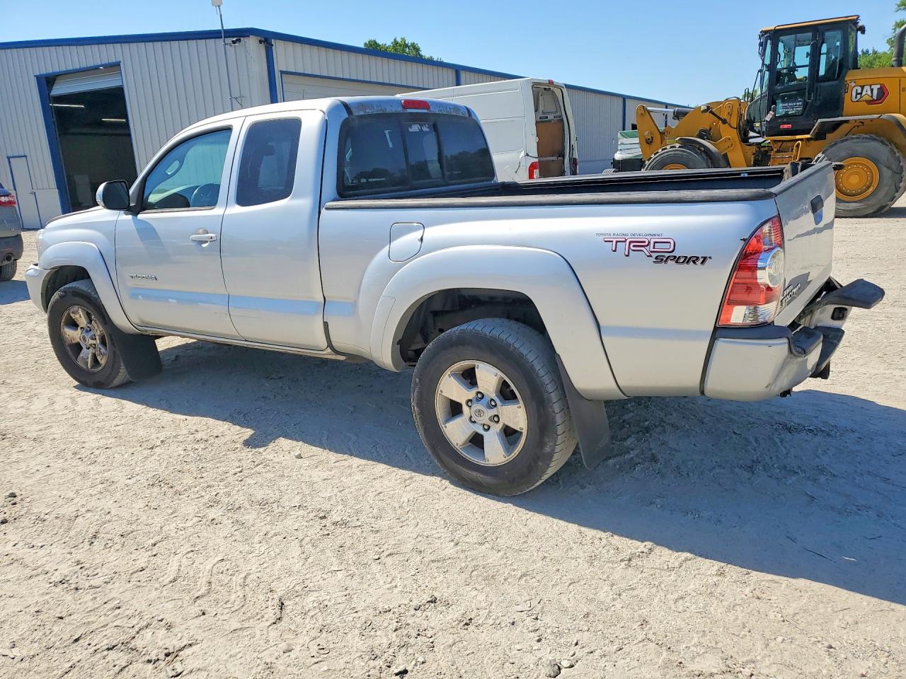 2013 Toyota Tacoma V6 Silver vin: 5TFUU4EN8DX048831