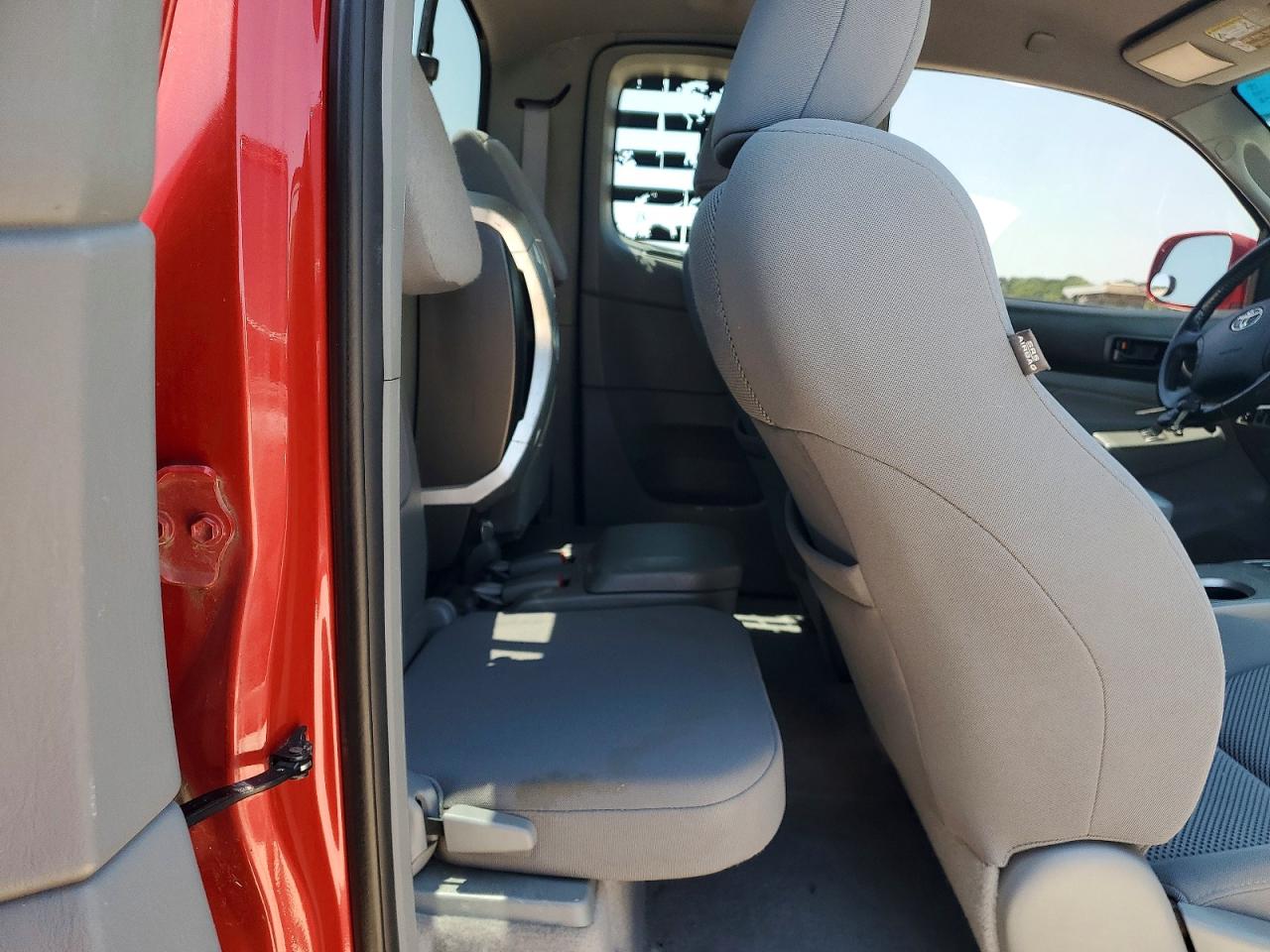 2011 Toyota Tacoma Access Cab Red vin: 5TFUU4EN9BX014622