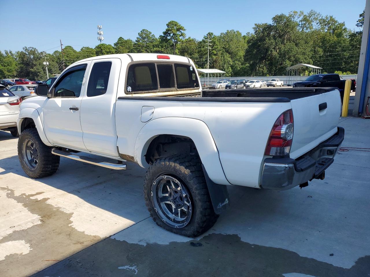 2012 Toyota Tacoma V6 White vin: 5TFUU4EN9CX022852