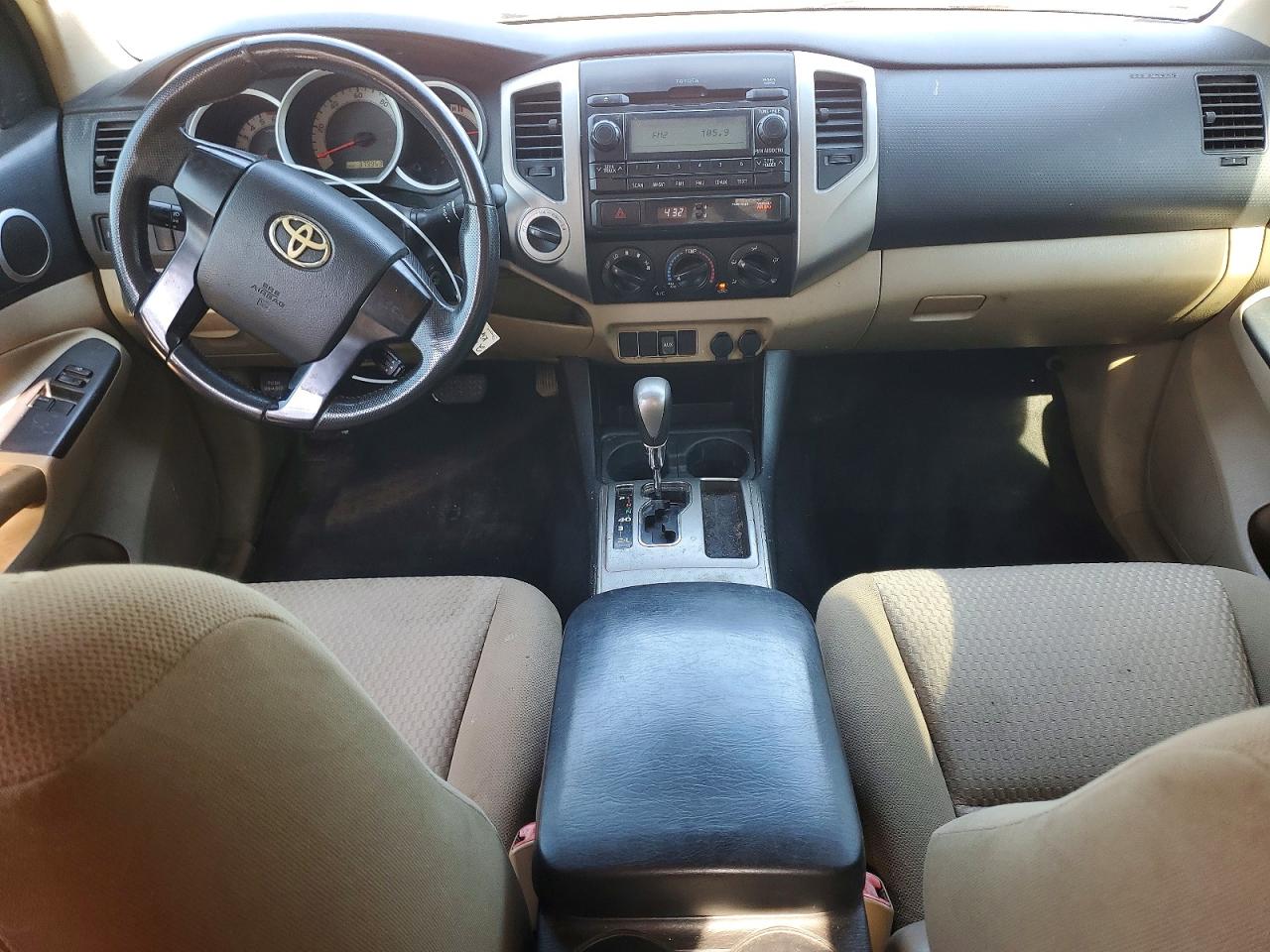 2012 Toyota Tacoma V6 White vin: 5TFUU4EN9CX022852