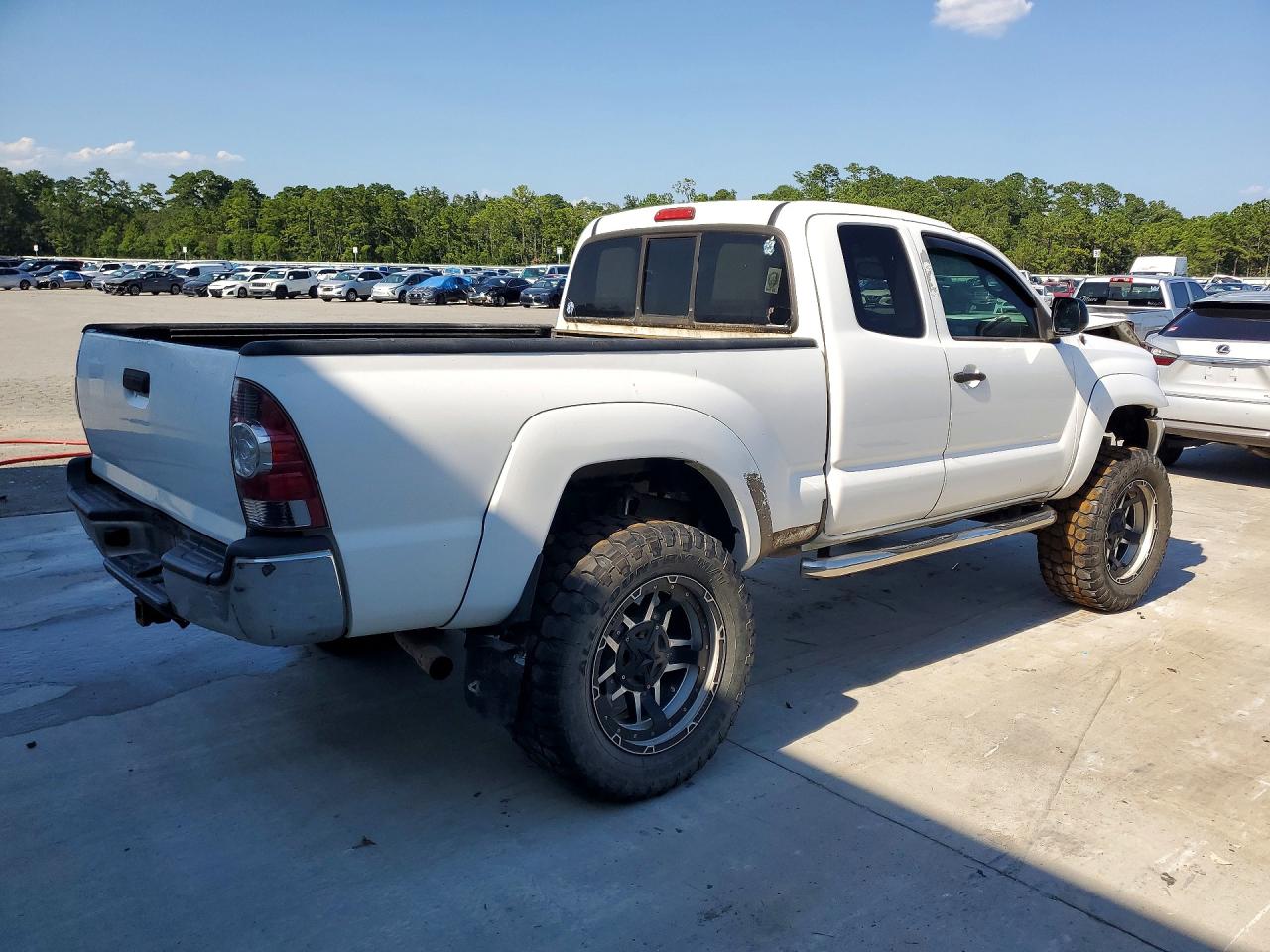 2012 Toyota Tacoma V6 White vin: 5TFUU4EN9CX022852