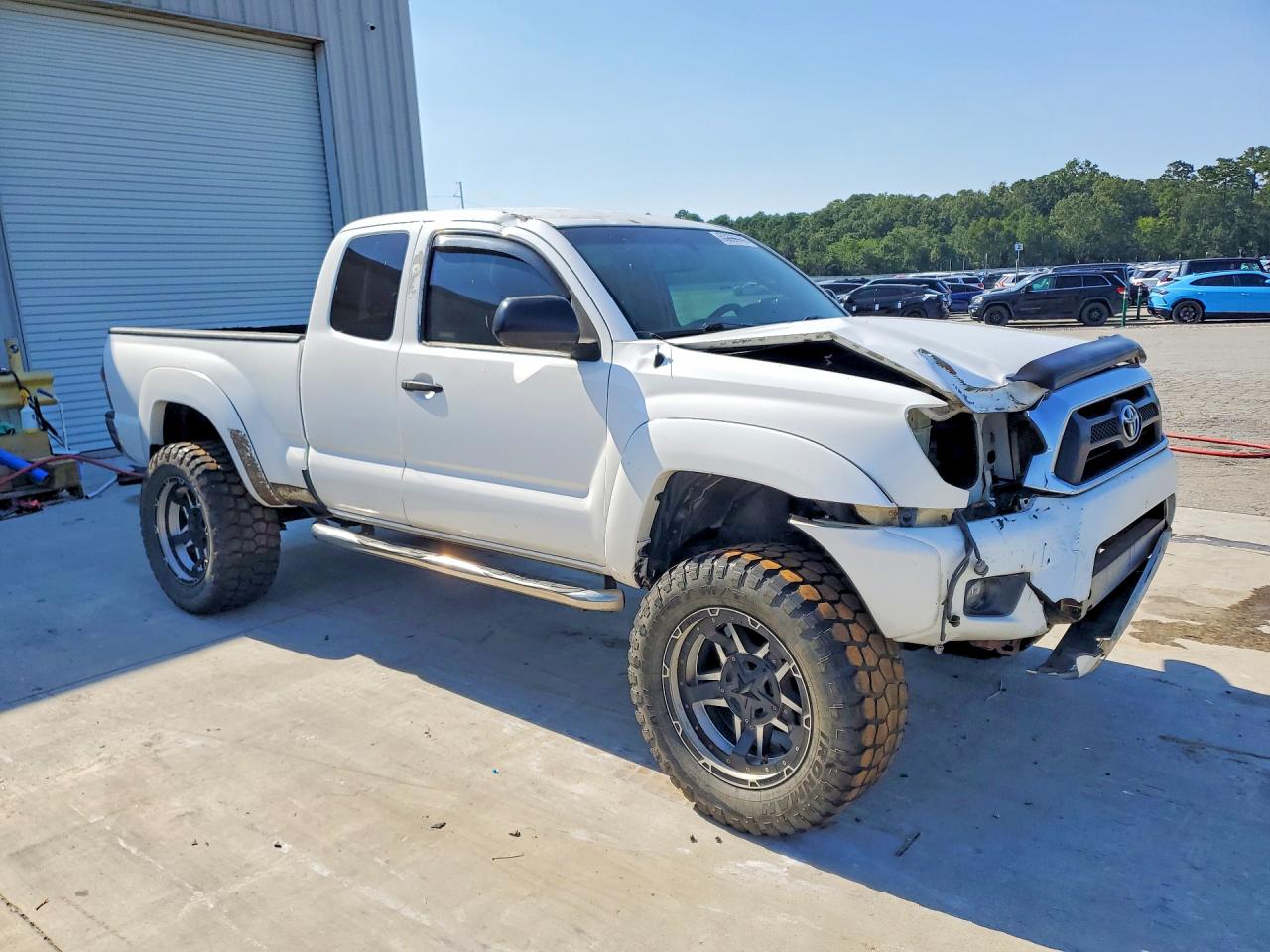 2012 Toyota Tacoma V6 White vin: 5TFUU4EN9CX022852