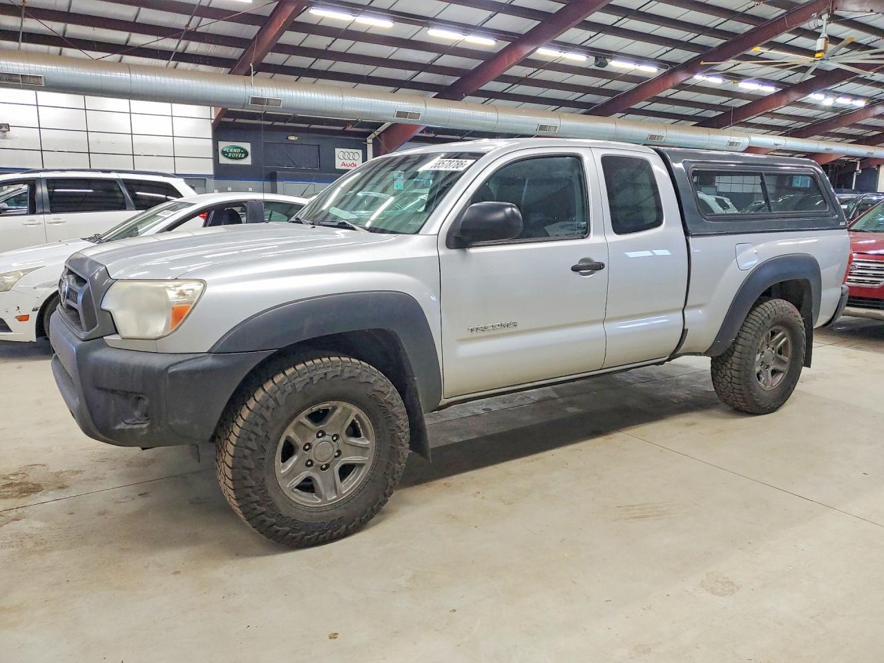 2013 Toyota Tacoma V6 Silver vin: 5TFUU4EN9DX054086