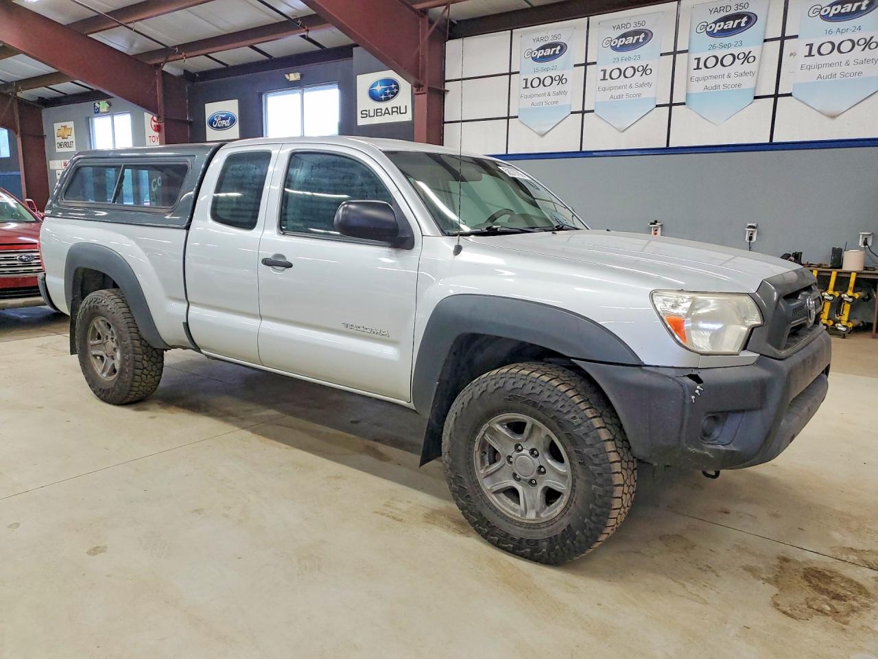 2013 Toyota Tacoma V6 Silver vin: 5TFUU4EN9DX054086