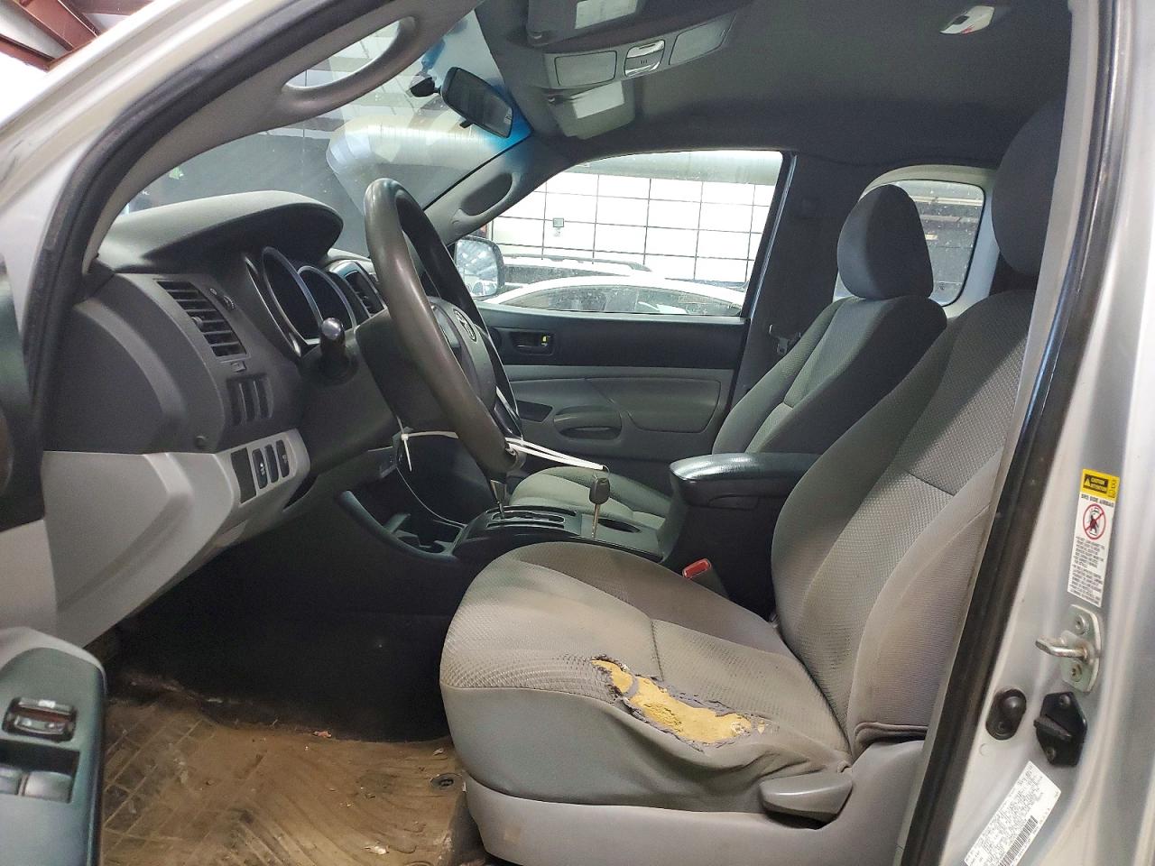 2013 Toyota Tacoma V6 Silver vin: 5TFUU4EN9DX054086