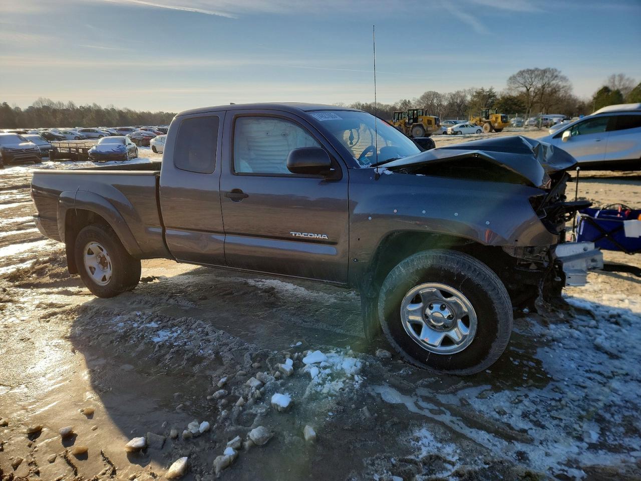 2015 Toyota Tacoma Access Cab Charcoal vin: 5TFUU4EN9FX146804