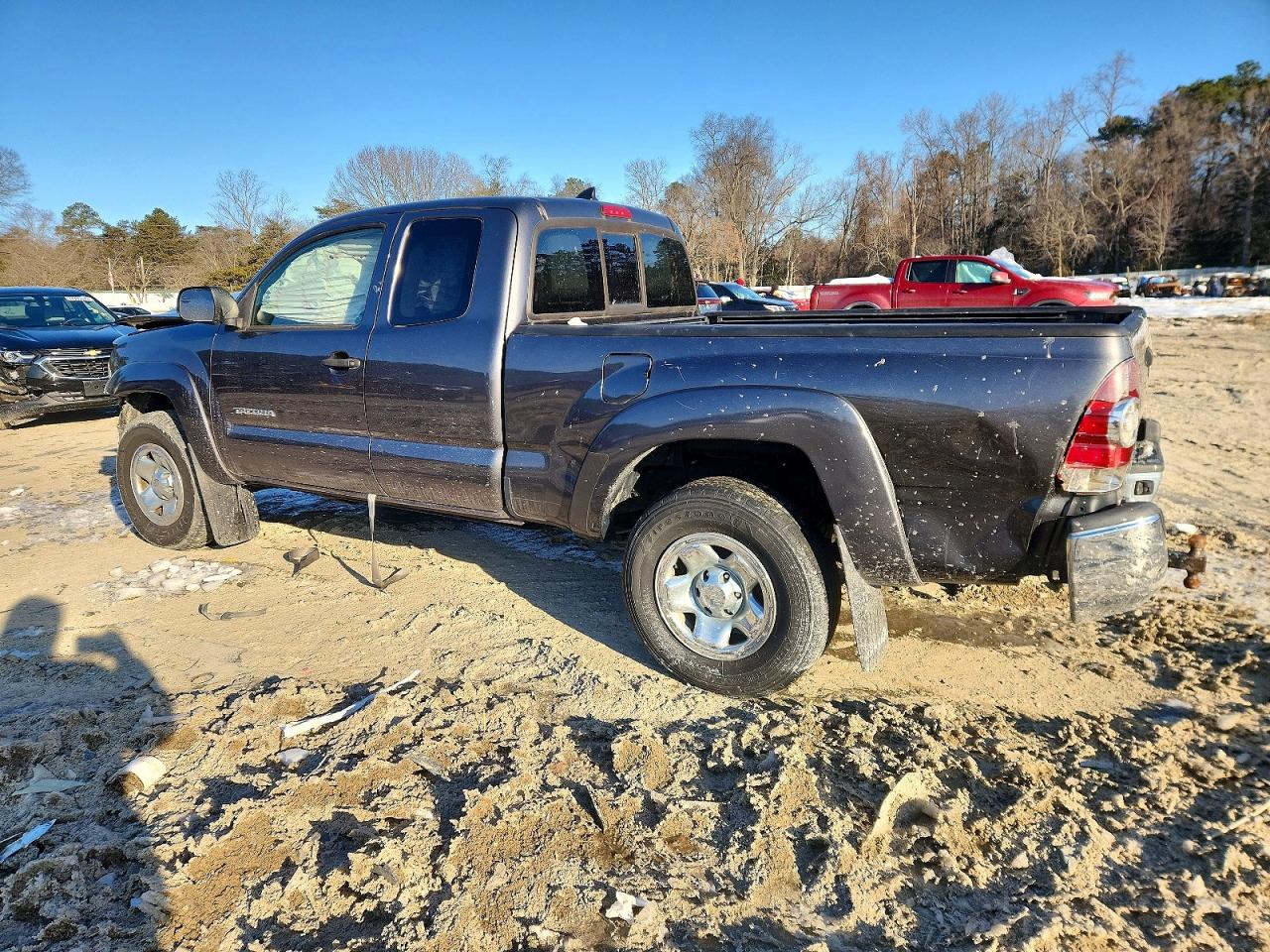 2015 Toyota Tacoma Access Cab Charcoal vin: 5TFUU4EN9FX146804