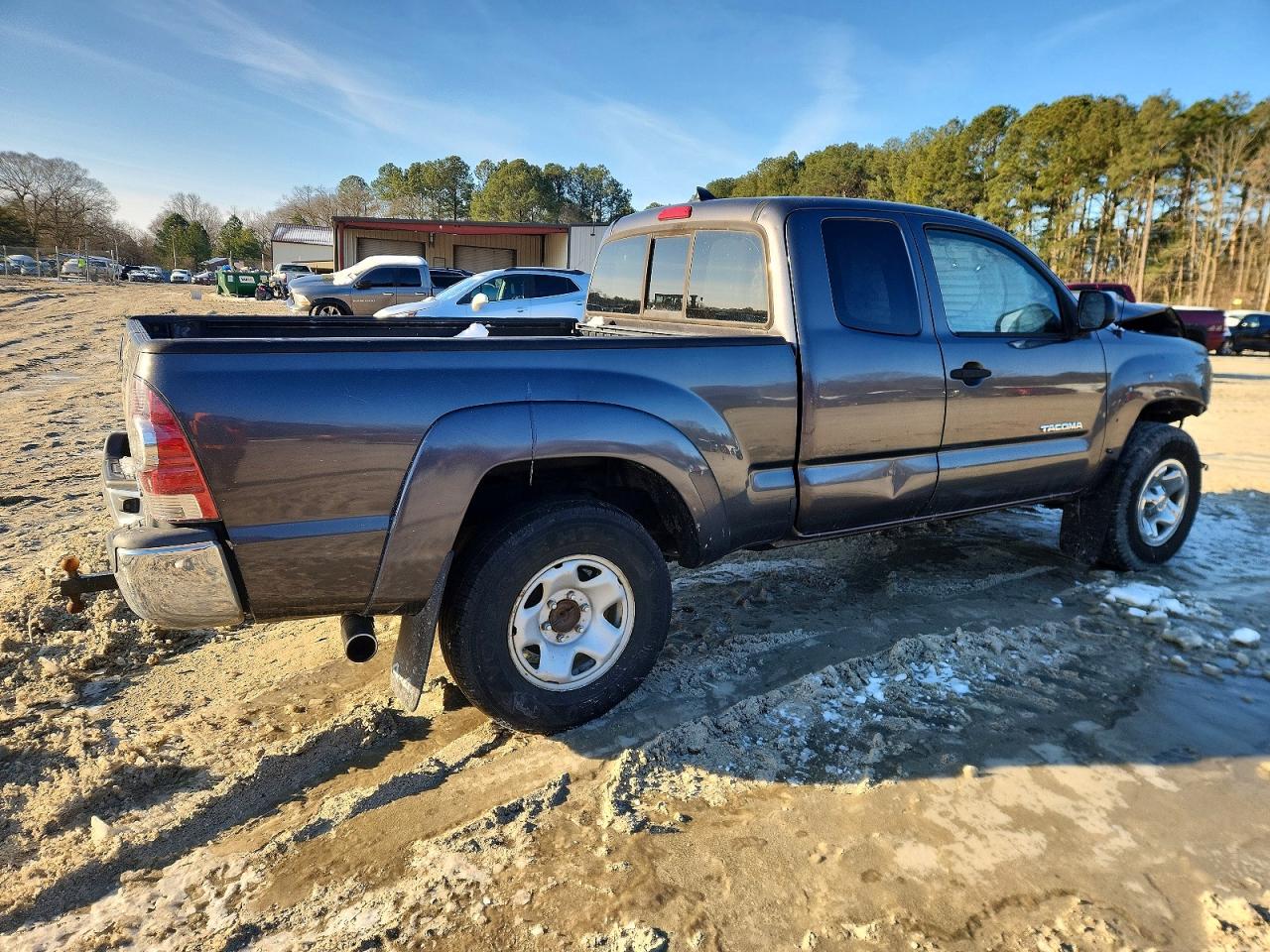 2015 Toyota Tacoma Access Cab Charcoal vin: 5TFUU4EN9FX146804