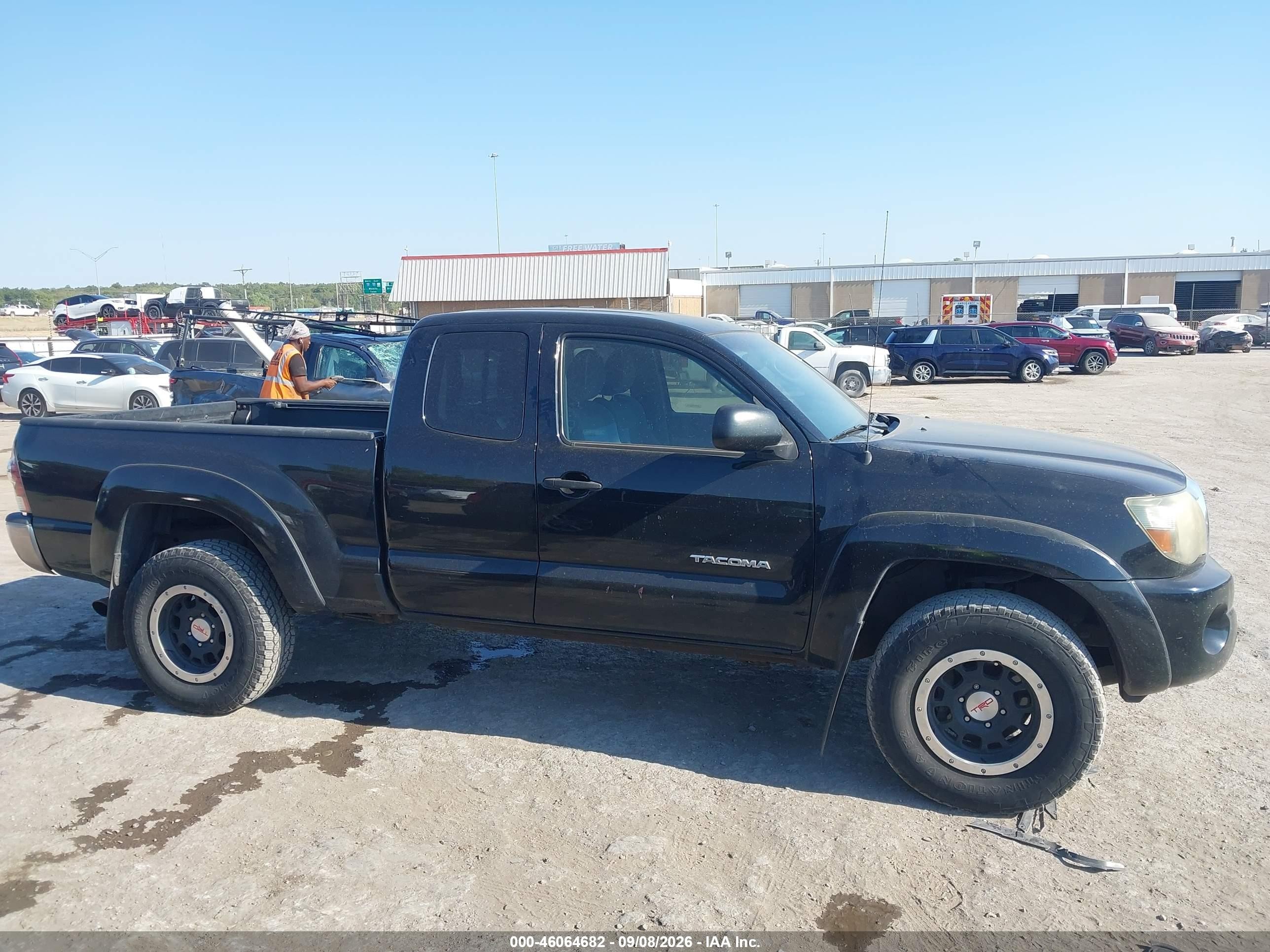 2011 Toyota Tacoma Base V6 Черный vin: 5TFUU4ENXBX021367