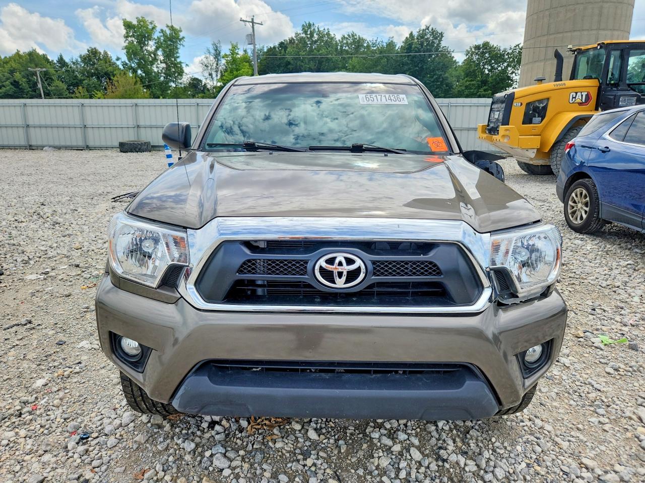 2014 Toyota Tacoma V6 Brown vin: 5TFUU4ENXEX103703