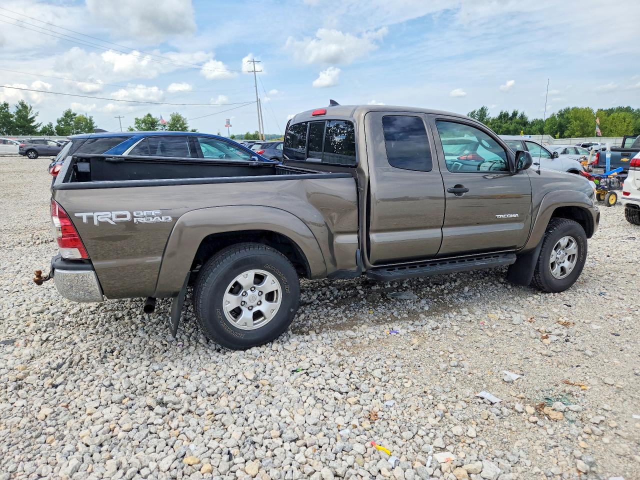 2014 Toyota Tacoma V6 Brown vin: 5TFUU4ENXEX103703