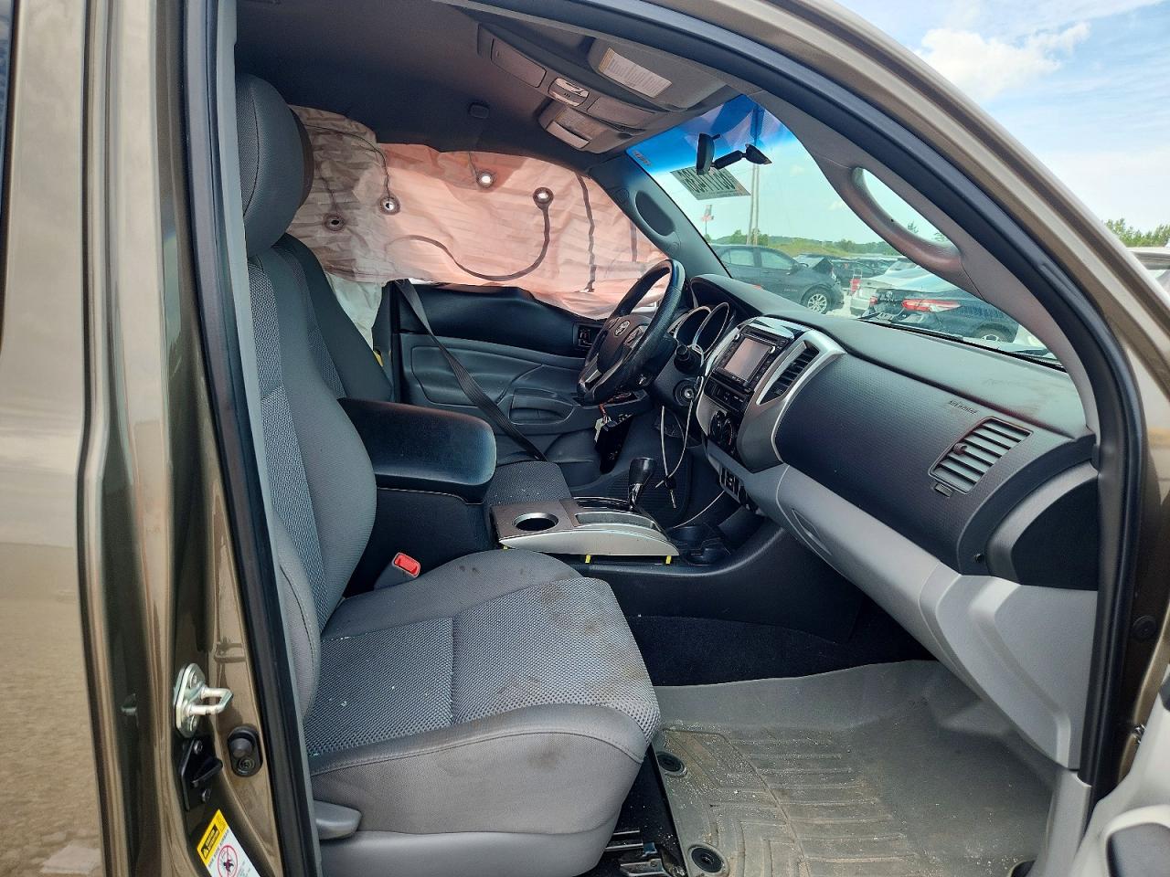 2014 Toyota Tacoma V6 Brown vin: 5TFUU4ENXEX103703