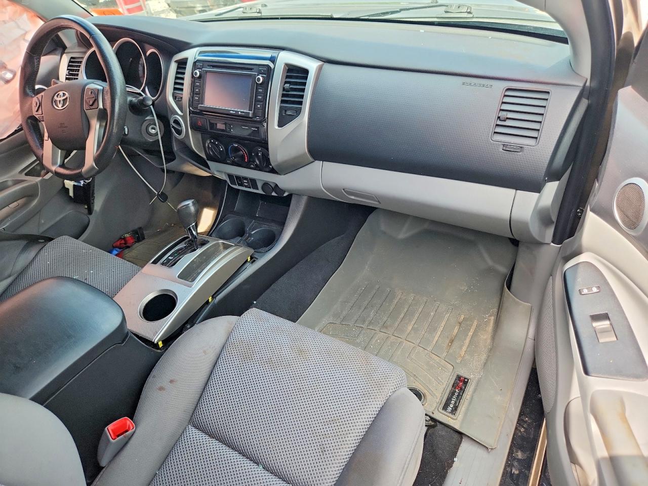 2014 Toyota Tacoma V6 Brown vin: 5TFUU4ENXEX103703