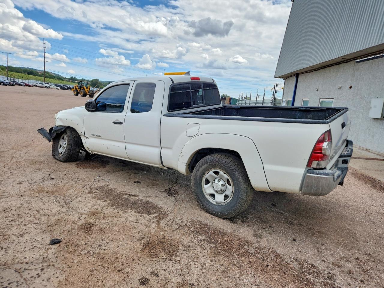 2015 Toyota Tacoma V6 White vin: 5TFUU4ENXFX140171
