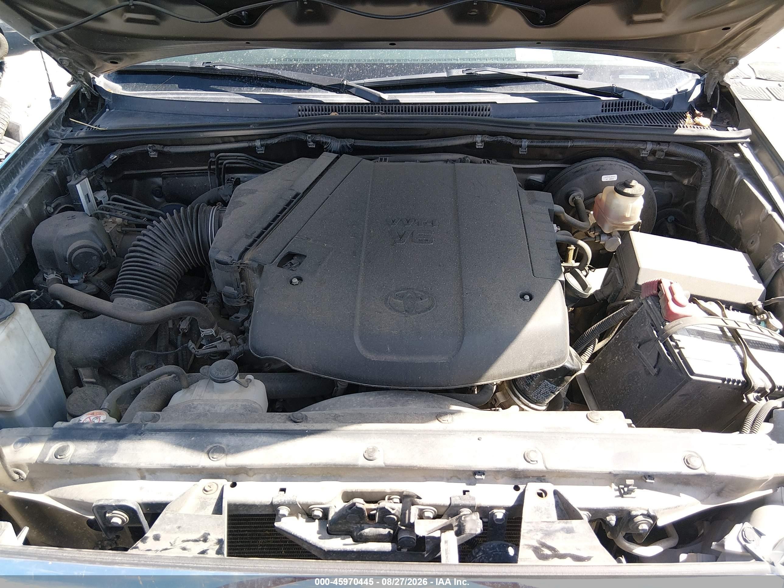 2015 Toyota Tacoma Base V6 Brown vin: 5TFUU4ENXFX144284