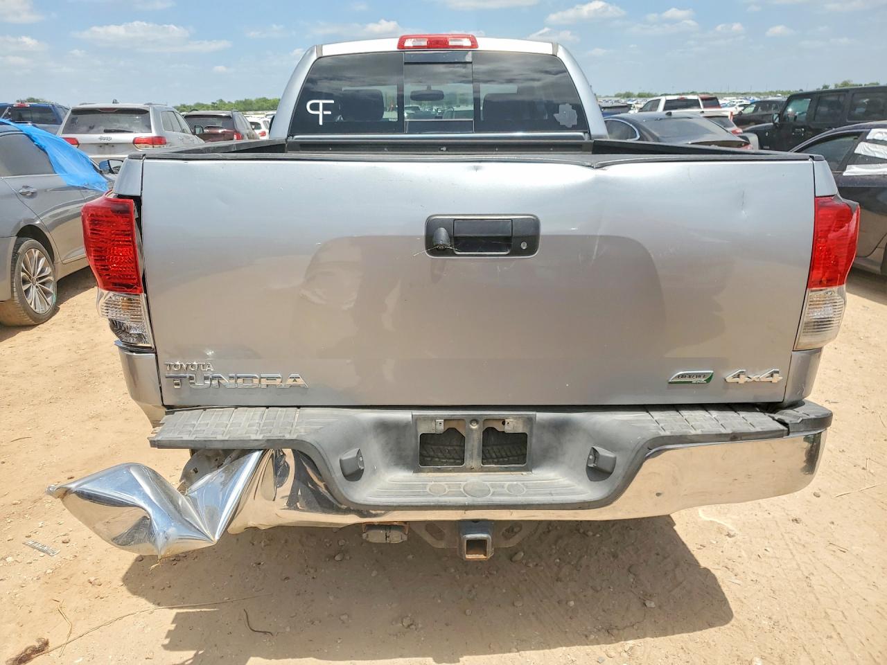 2012 Toyota Tundra Double Cab Sr5 Silver vin: 5TFUW5F10CX245826