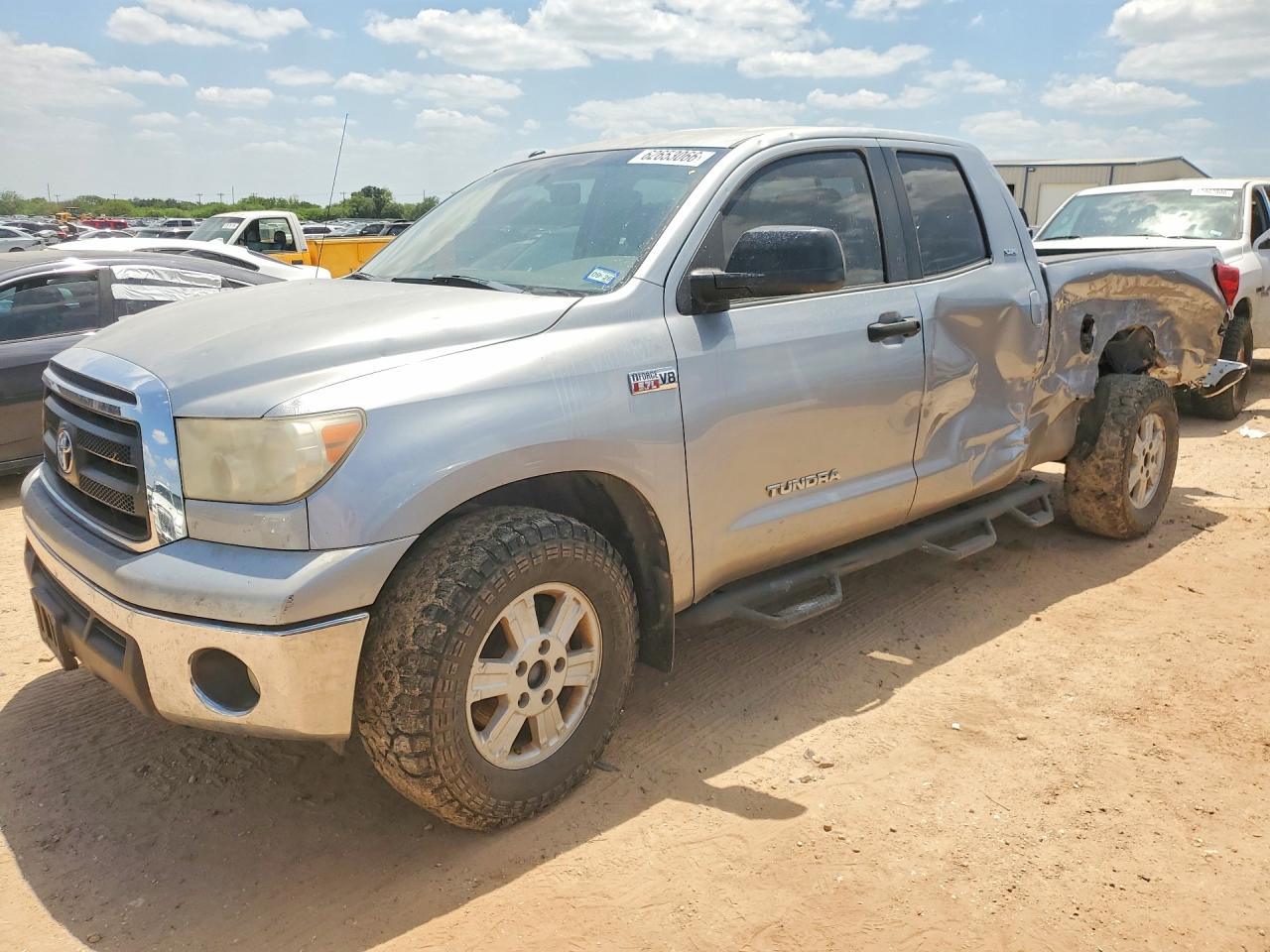 2012 Toyota Tundra Double Cab Sr5 Silver vin: 5TFUW5F10CX245826