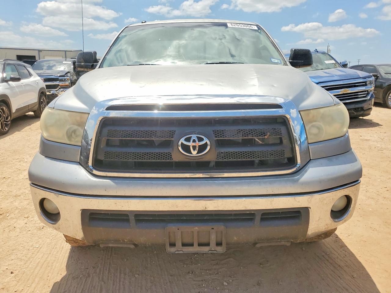 2012 Toyota Tundra Double Cab Sr5 Silver vin: 5TFUW5F10CX245826