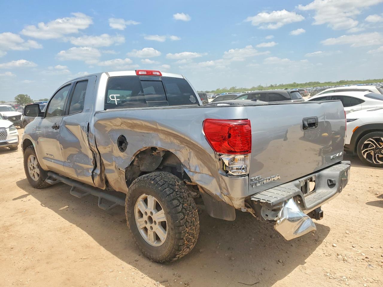 2012 Toyota Tundra Double Cab Sr5 Silver vin: 5TFUW5F10CX245826