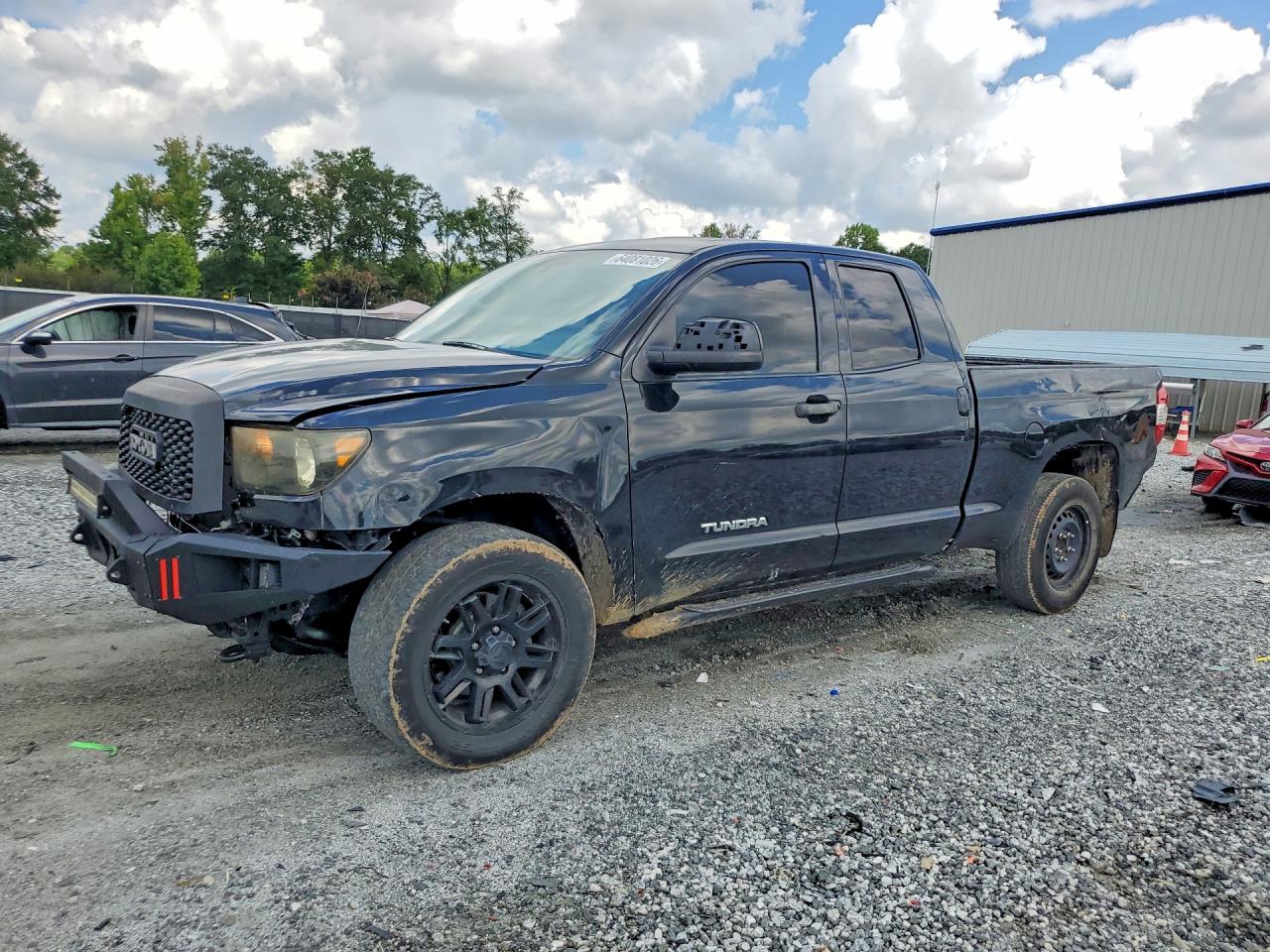 2013 Toyota Tundra Double Cab Sr5 Black vin: 5TFUW5F10DX276608