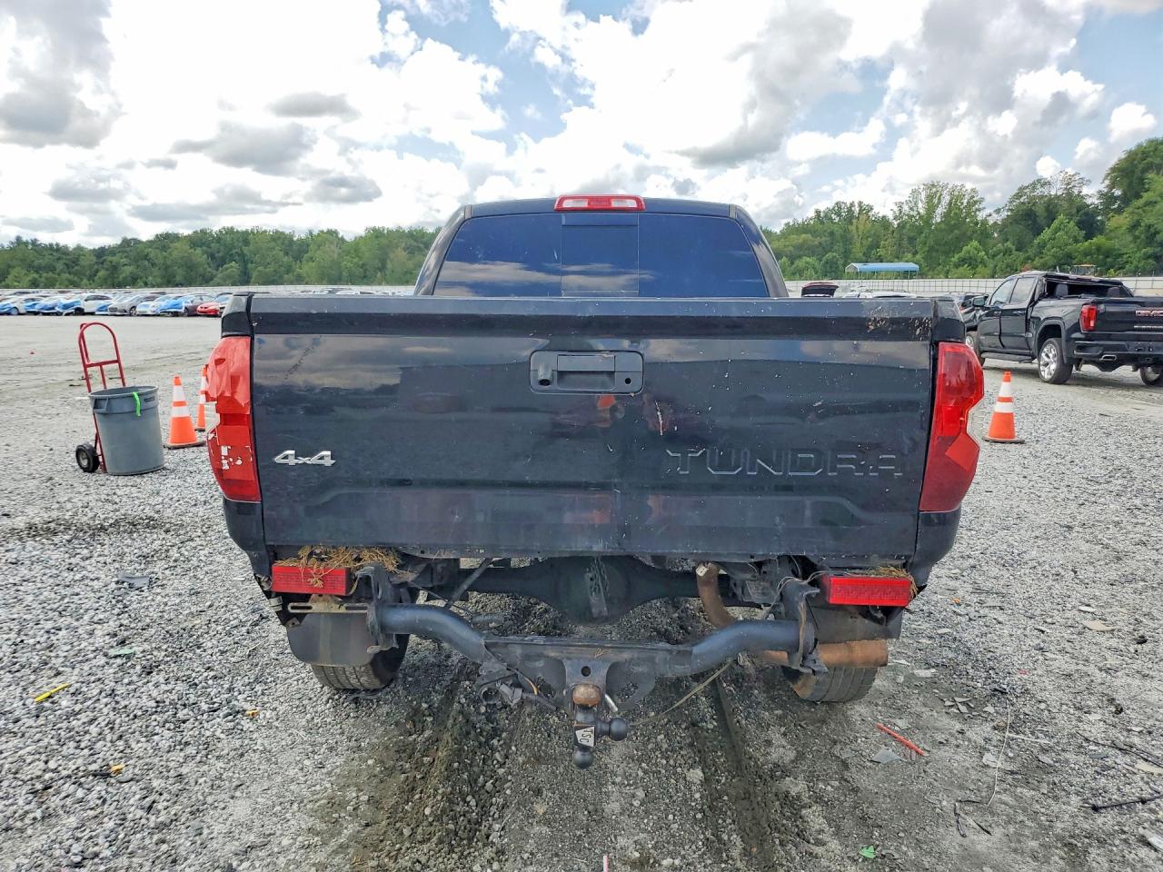 2013 Toyota Tundra Double Cab Sr5 Черный vin: 5TFUW5F10DX276608