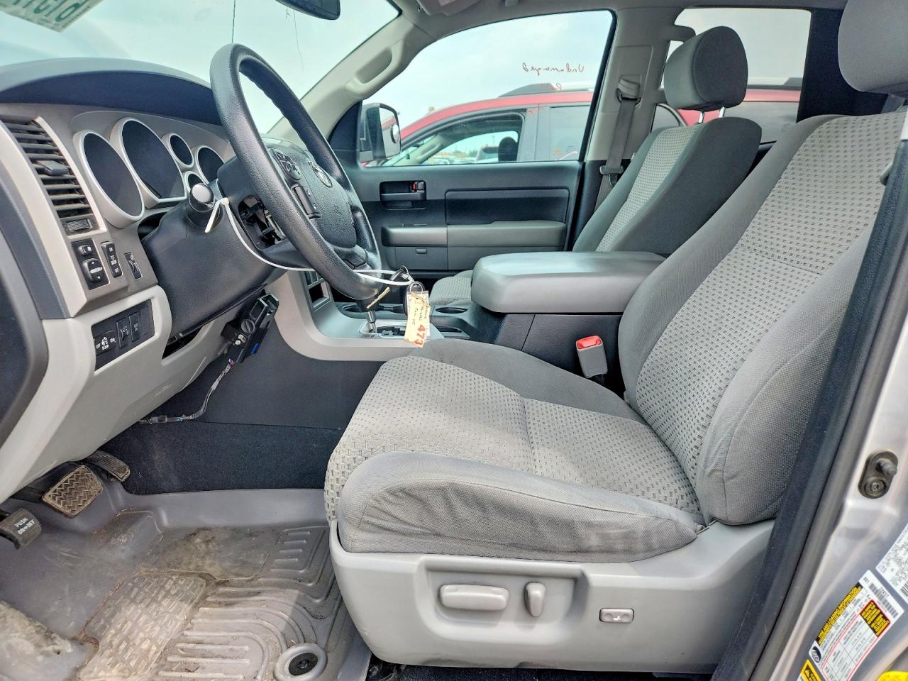2013 Toyota Tundra Double Cab Sr5 Silver vin: 5TFUW5F10DX298494