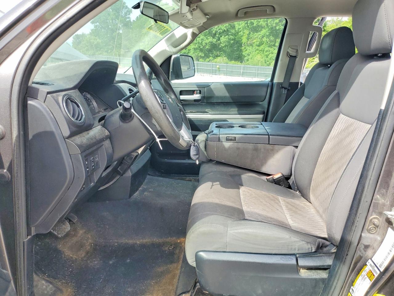 2014 Toyota Tundra Sr5 Gray vin: 5TFUW5F10EX354886