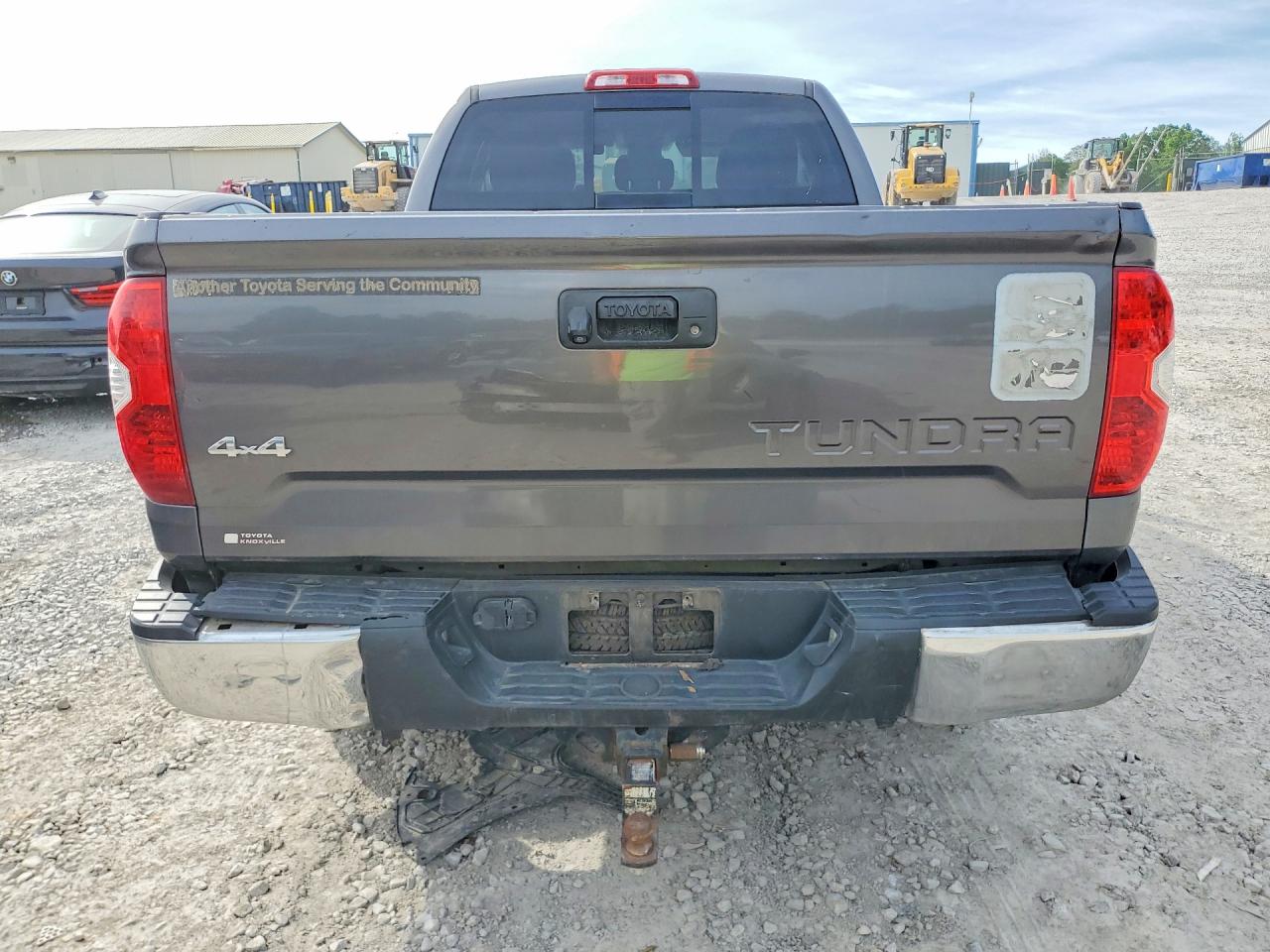 2014 Toyota Tundra Sr5 Gray vin: 5TFUW5F10EX354886
