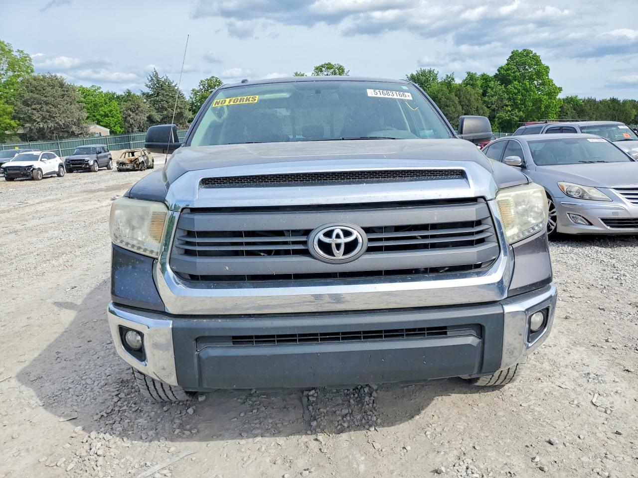 2014 Toyota Tundra Sr5 Gray vin: 5TFUW5F10EX354886