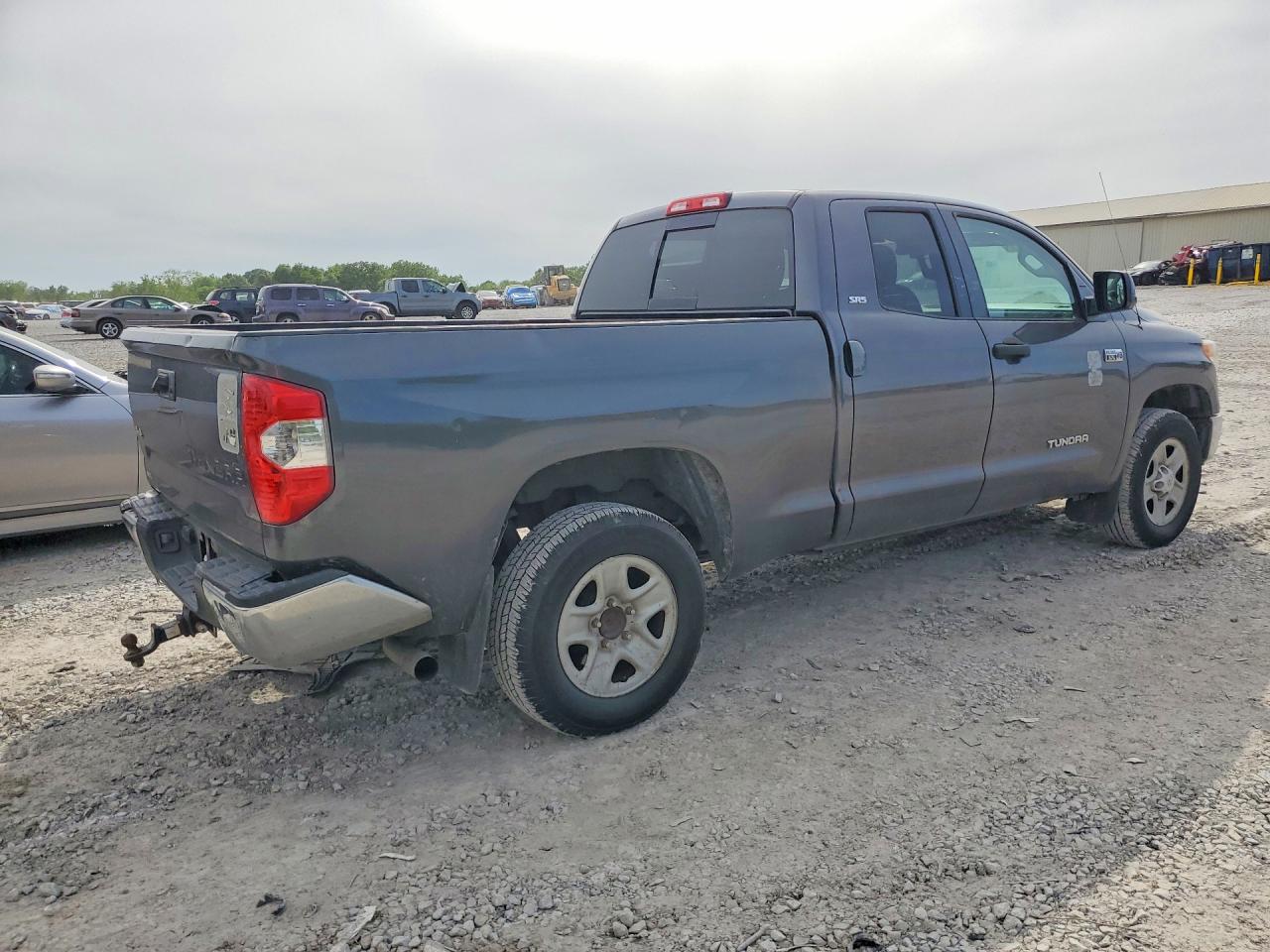 2014 Toyota Tundra Sr5 Gray vin: 5TFUW5F10EX354886