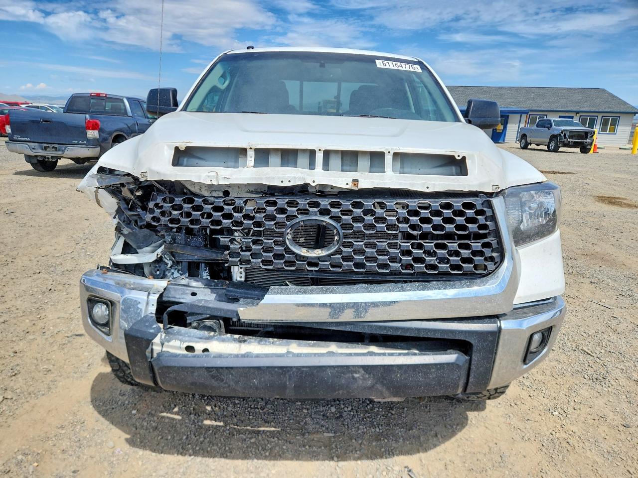 2014 Toyota Tundra Sr5 White vin: 5TFUW5F10EX363815