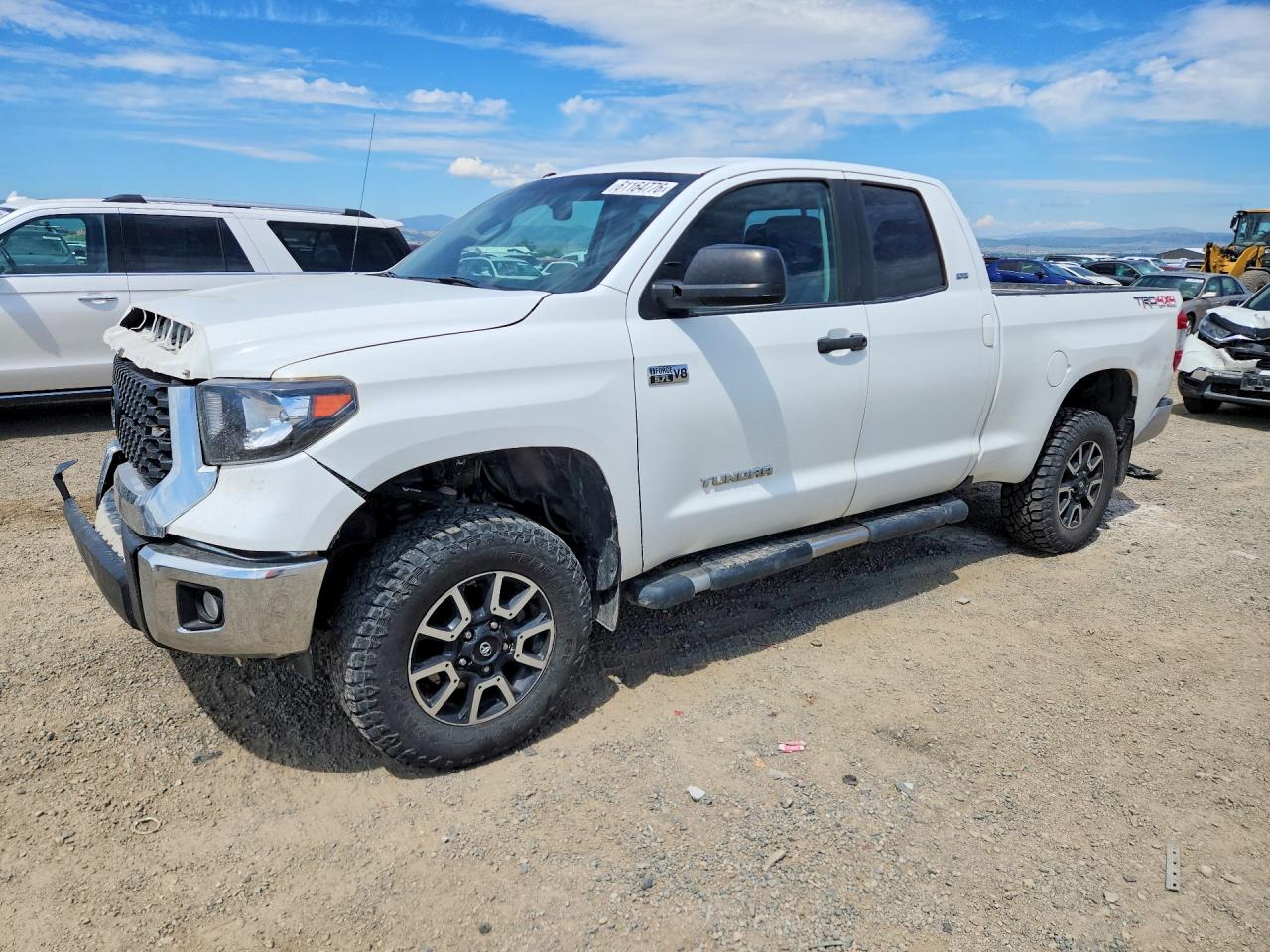 2014 Toyota Tundra Sr5 White vin: 5TFUW5F10EX363815