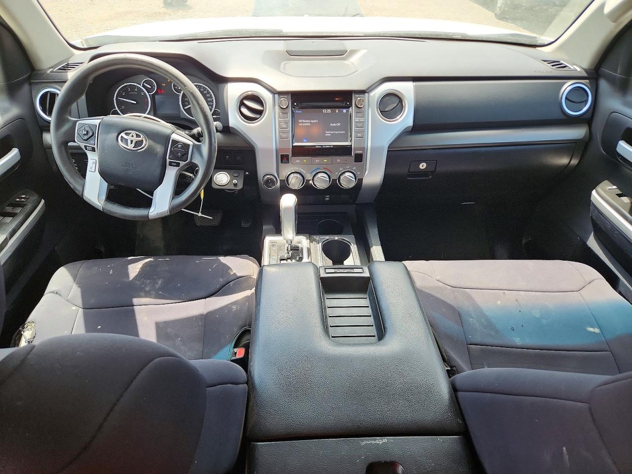 2014 Toyota Tundra Sr5 White vin: 5TFUW5F10EX363815