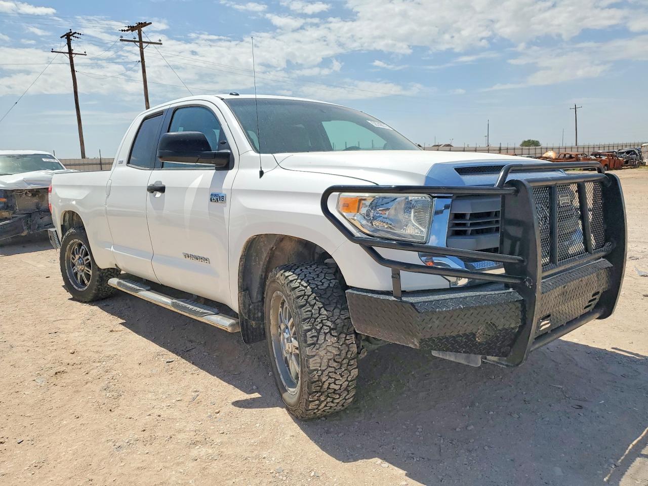 2014 Toyota Tundra Sr5 Белый vin: 5TFUW5F10EX411202
