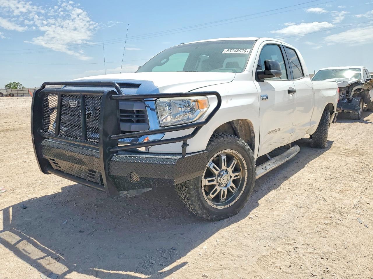 2014 Toyota Tundra Sr5 Белый vin: 5TFUW5F10EX411202